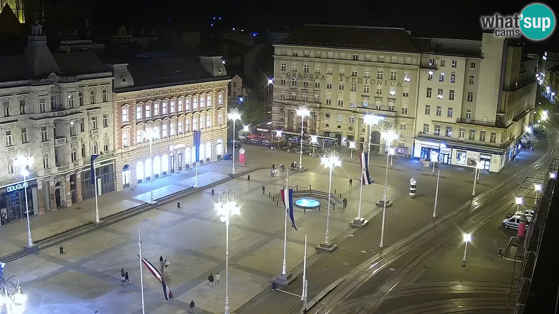 Webcam live Zagreb – Piazza Ban Jelačić