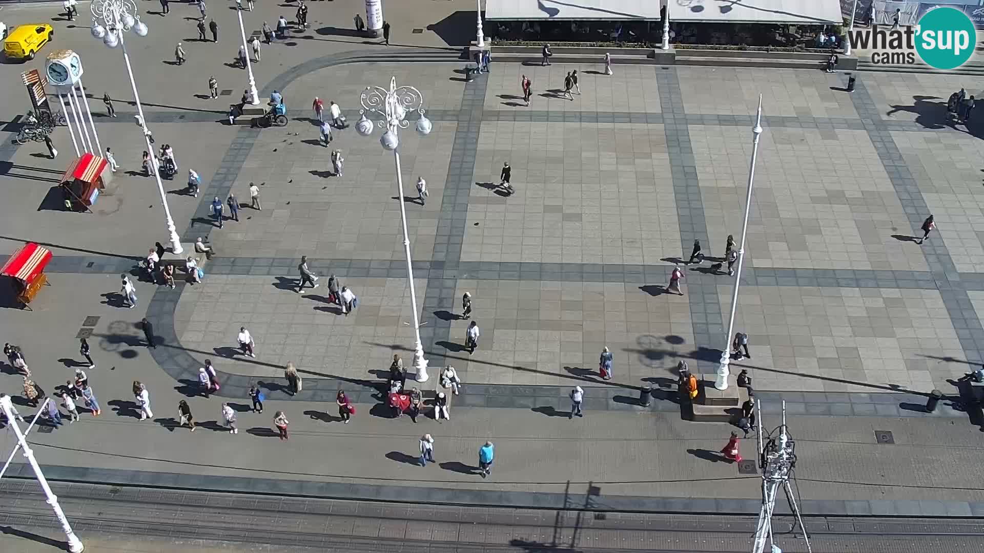 Ban Jelačić live cam Zagreb – Hotel Dubrovnik