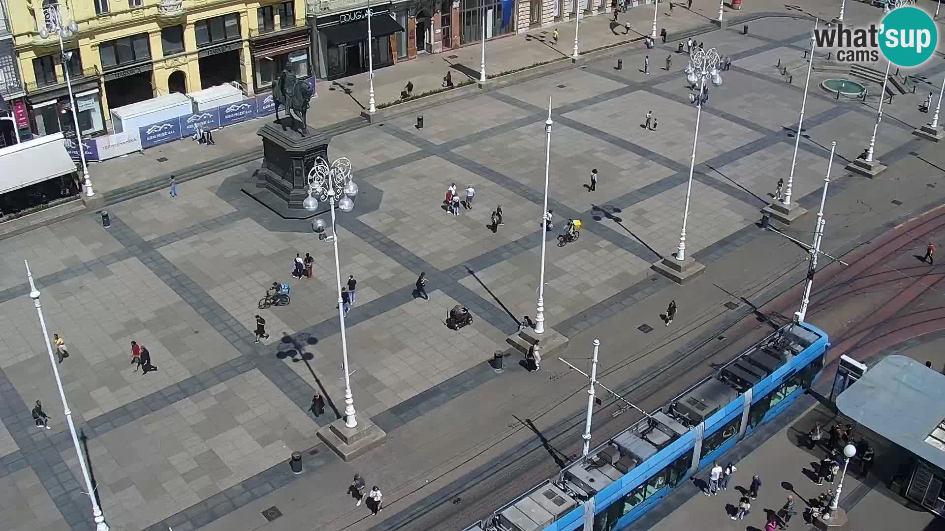 LIVE Webcam Zagreb Hotel Dubrovnik | Ban Jelačić square