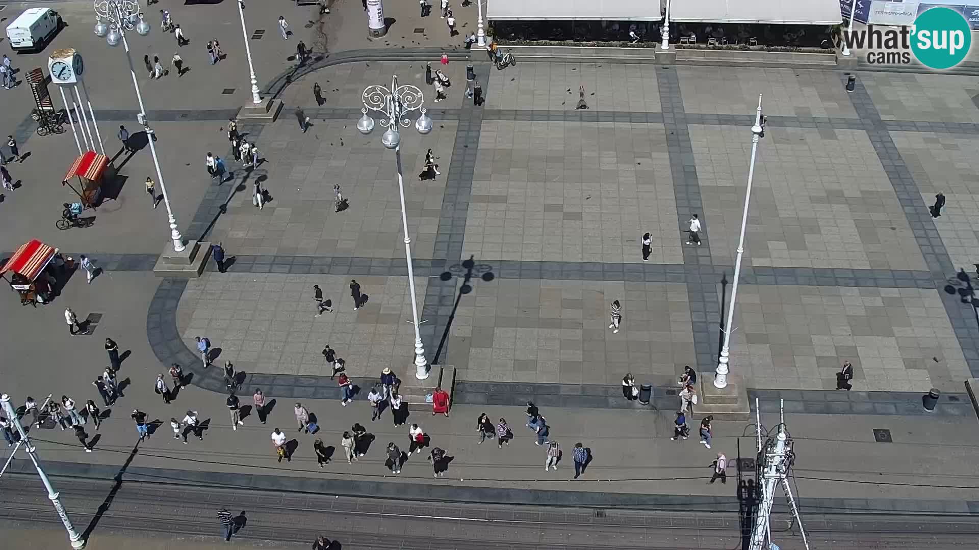 LIVE Webcam Zagreb Hotel Dubrovnik | Ban Jelačić square