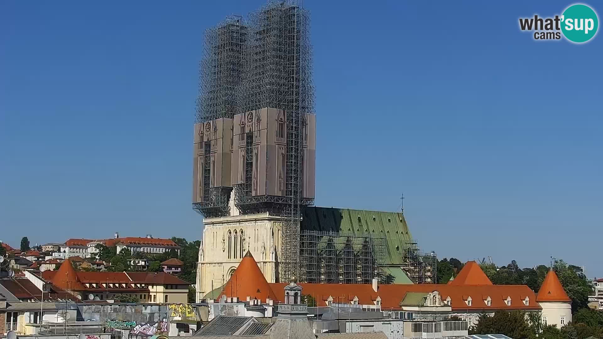 Trg Bana Jelačića v živo Zagreb – Hotel Dubrovnik