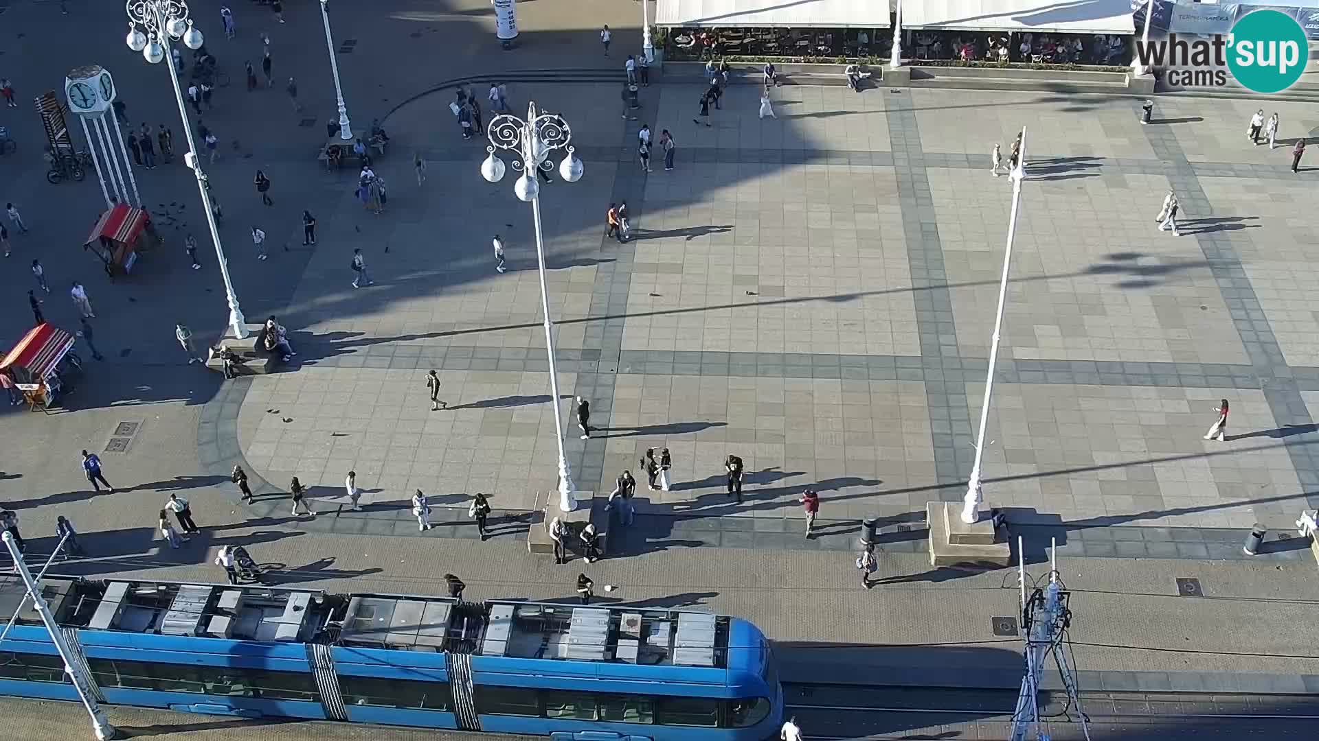 Piazza Ban Jelačić livecam Zagreb – Hotel Dubrovnik