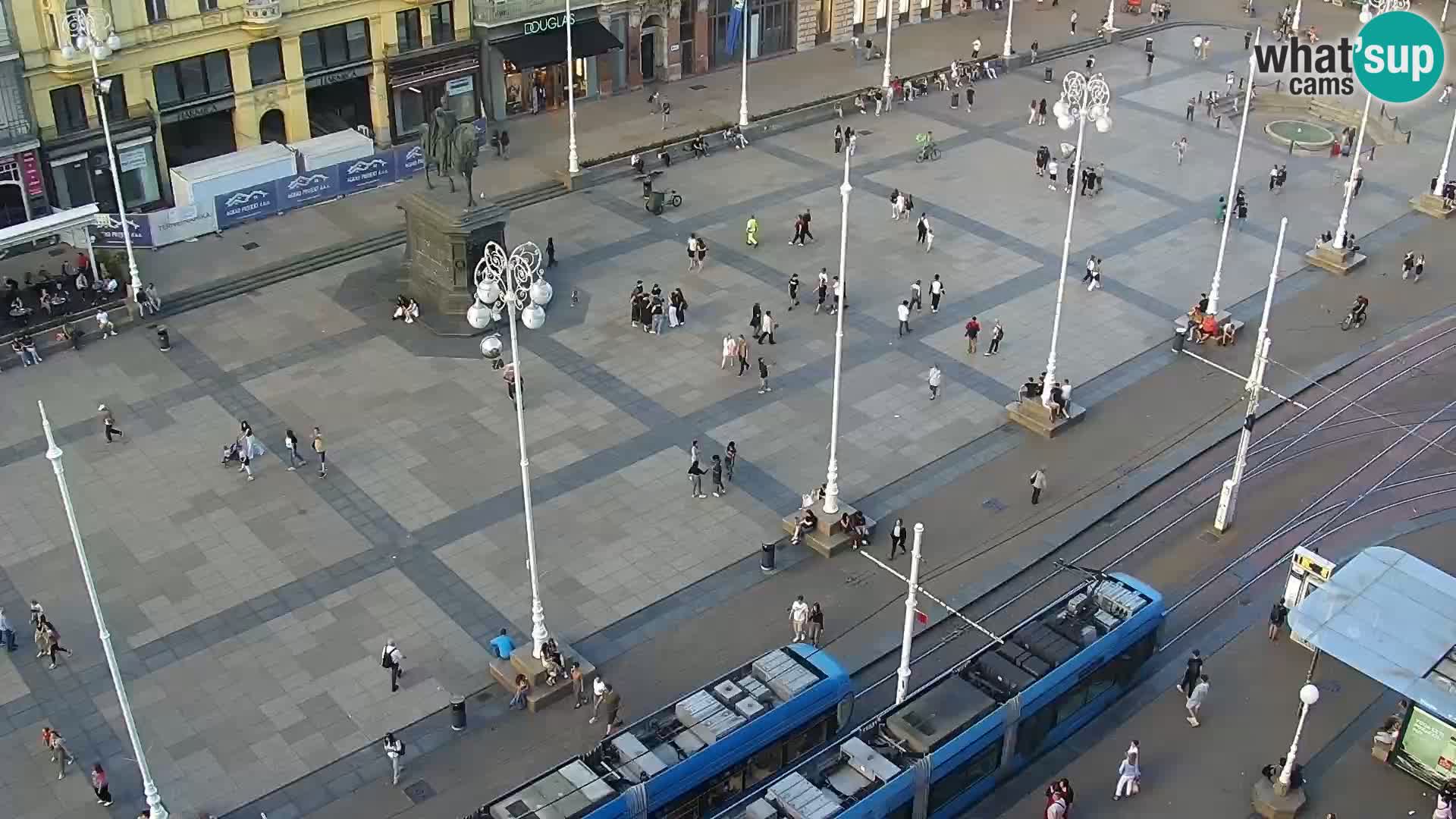 Webcam live Zagreb – Ban Jelačić Platz
