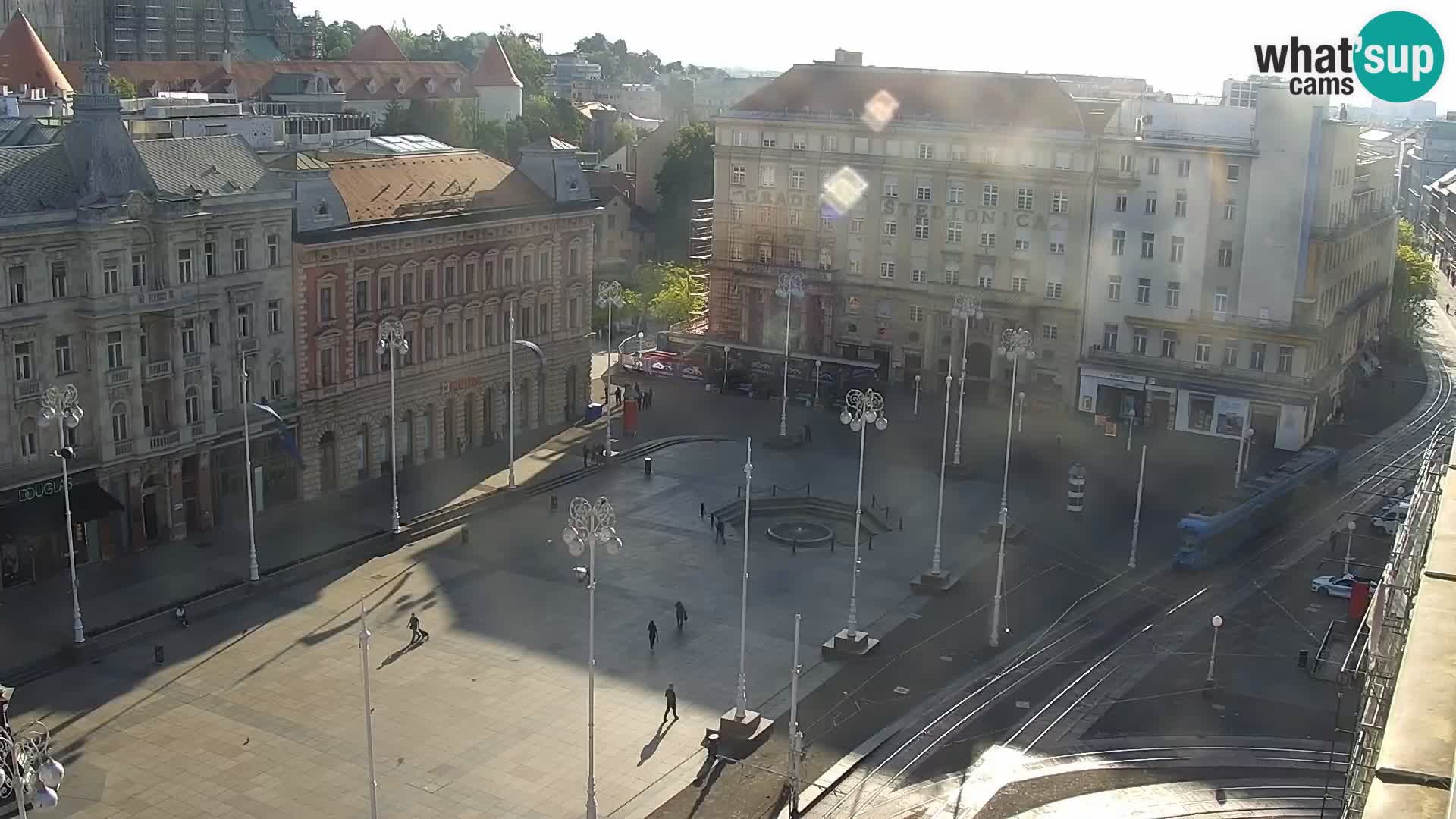 Webcam Zagreb – Ban Jelačić square