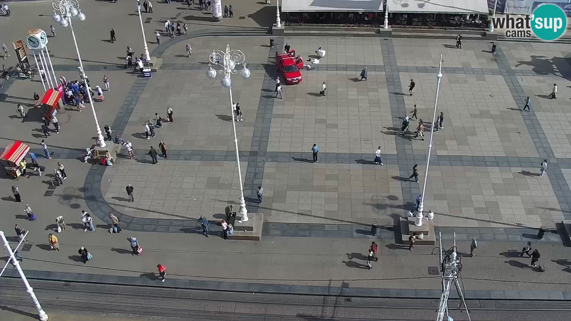 Webcam live Zagreb – Ban Jelačić Platz