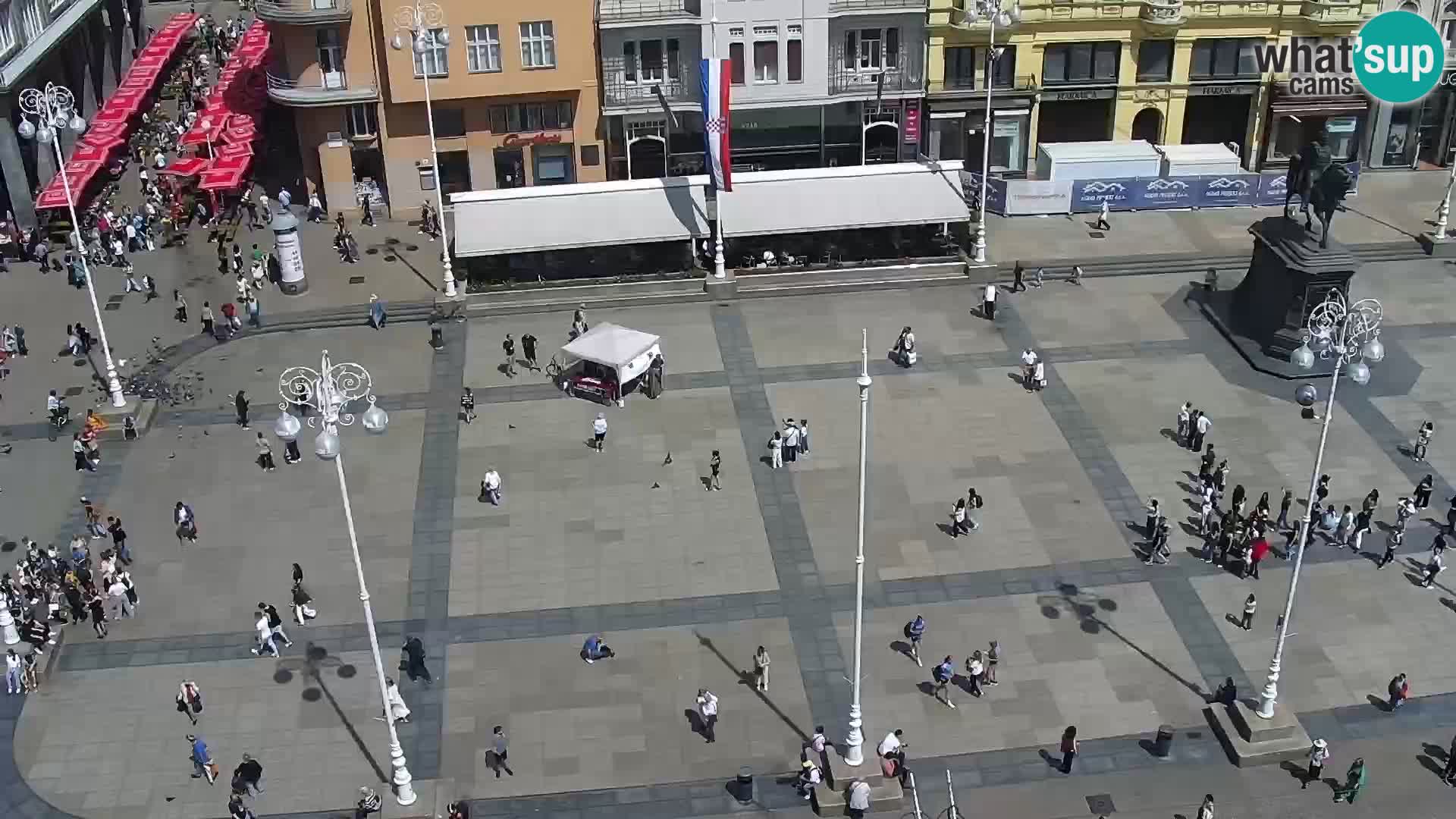 Ban Jelačić live cam Zagreb – Hotel Dubrovnik