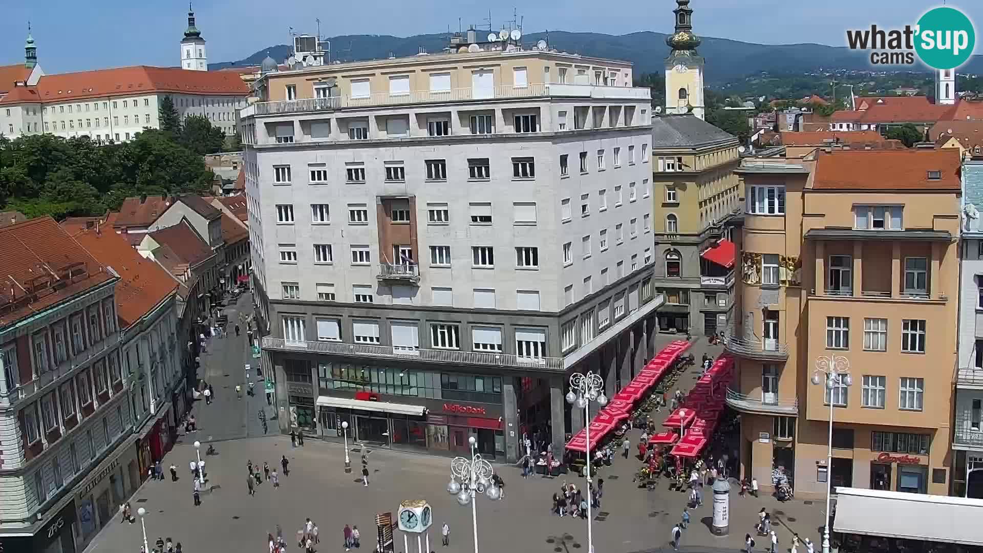 Webcam Zagreb – Carré Ban Jelačić