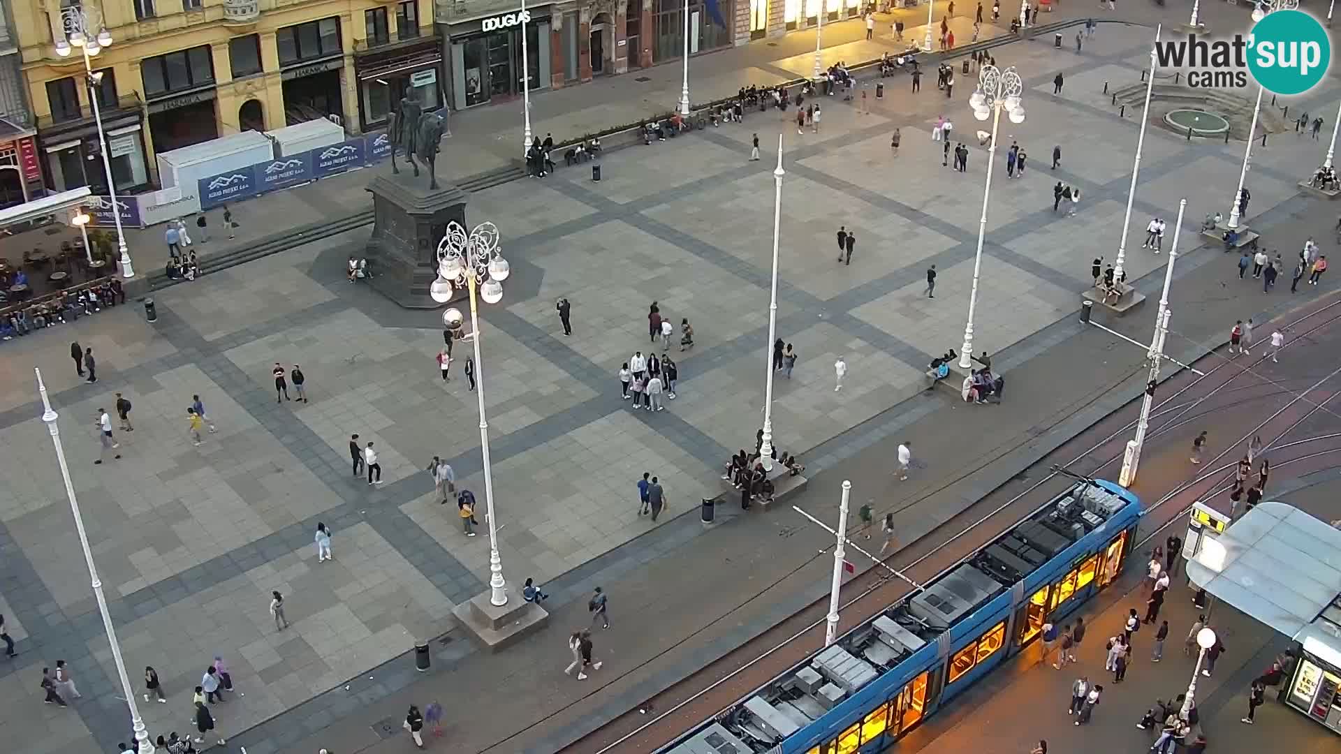 Webcam Zagreb – Ban Jelačić square