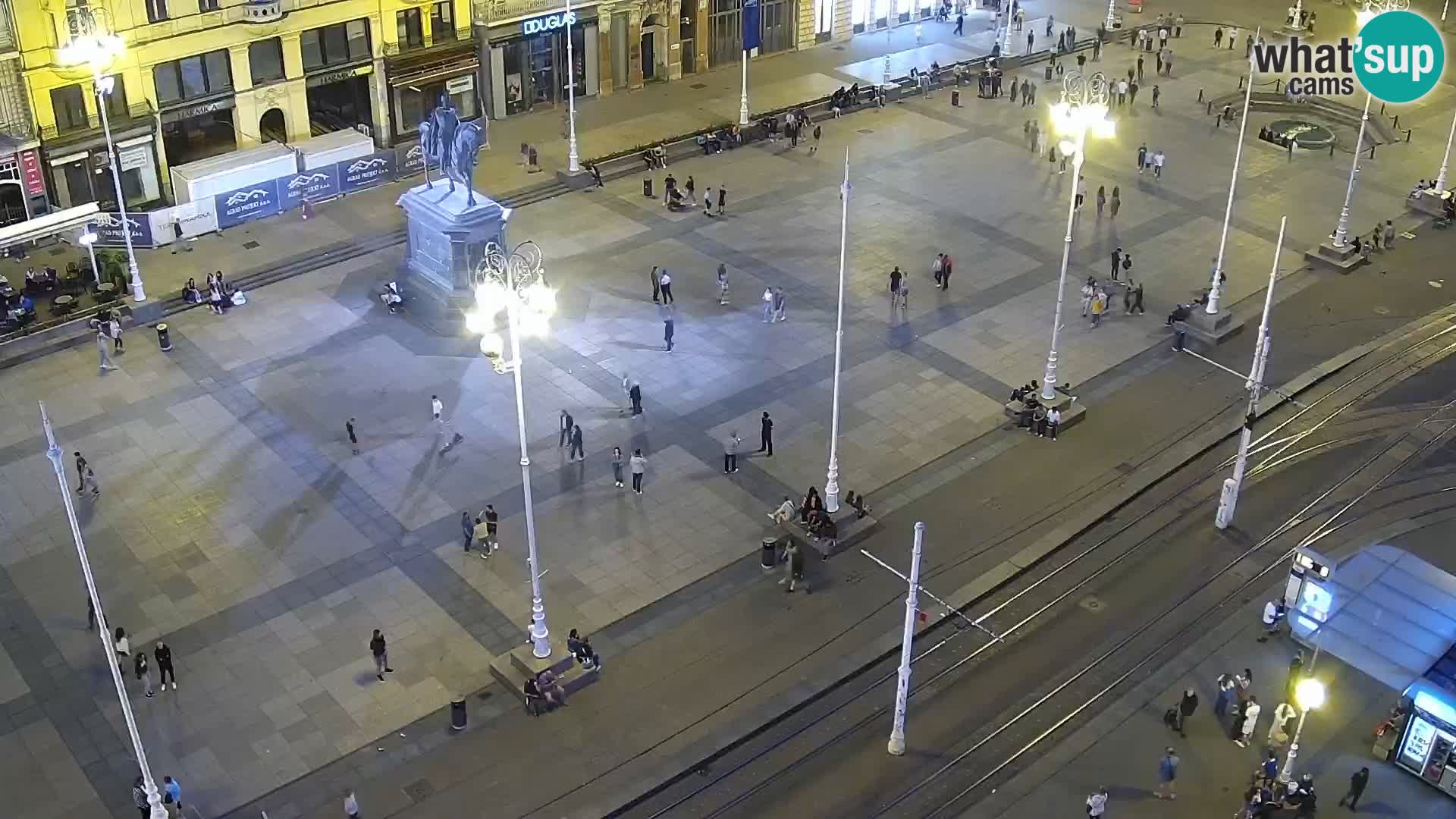 Ban Jelačić live cam Zagreb – Hotel Dubrovnik