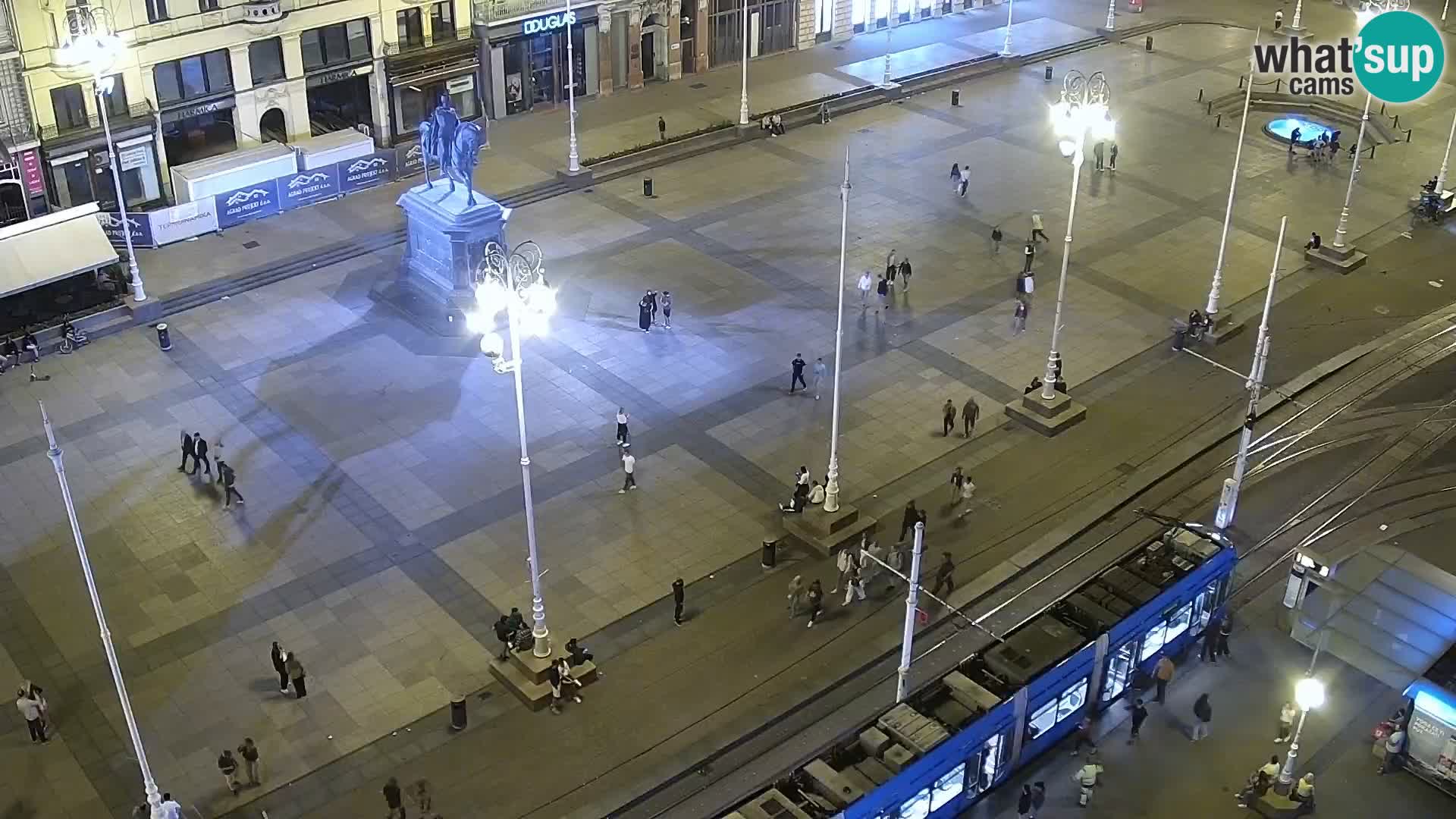 Ban Jelačić Platz  Live webcam Zagreb – Hotel Dubrovnik