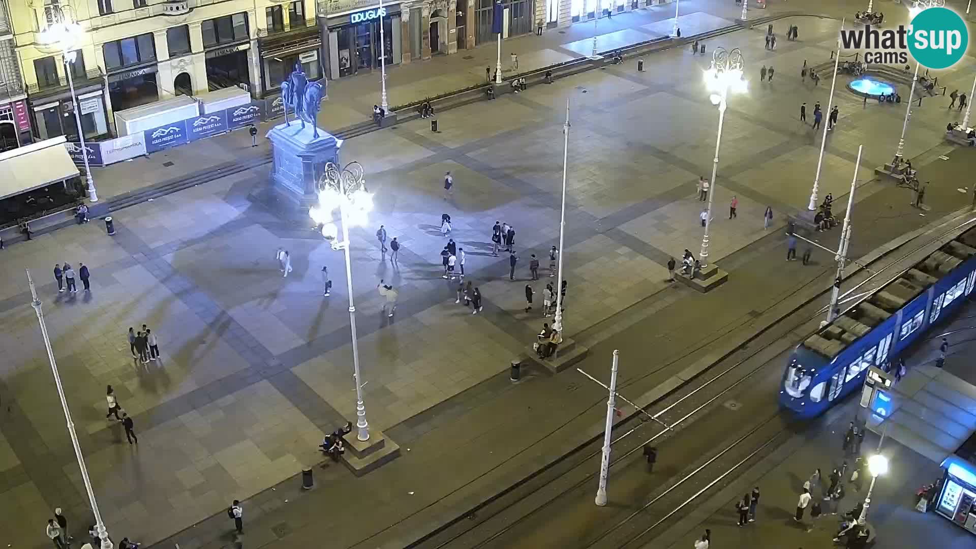 Zagreb – Bana Jelačića square panorama