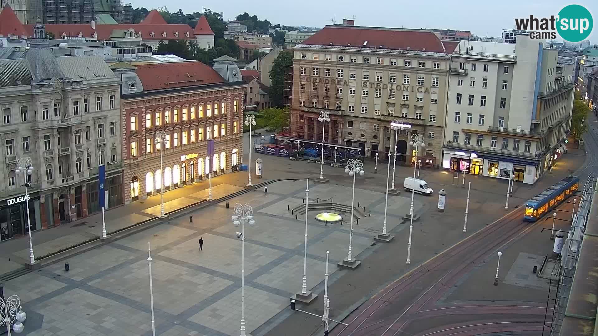 Ban Jelačić live cam Zagreb – Hotel Dubrovnik