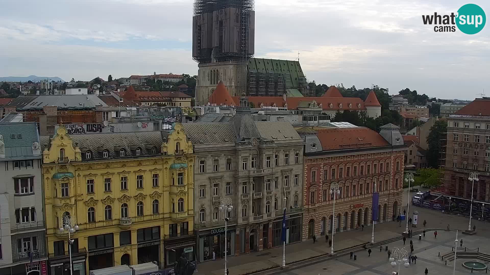 Webcam Zagreb – Carré Ban Jelačić