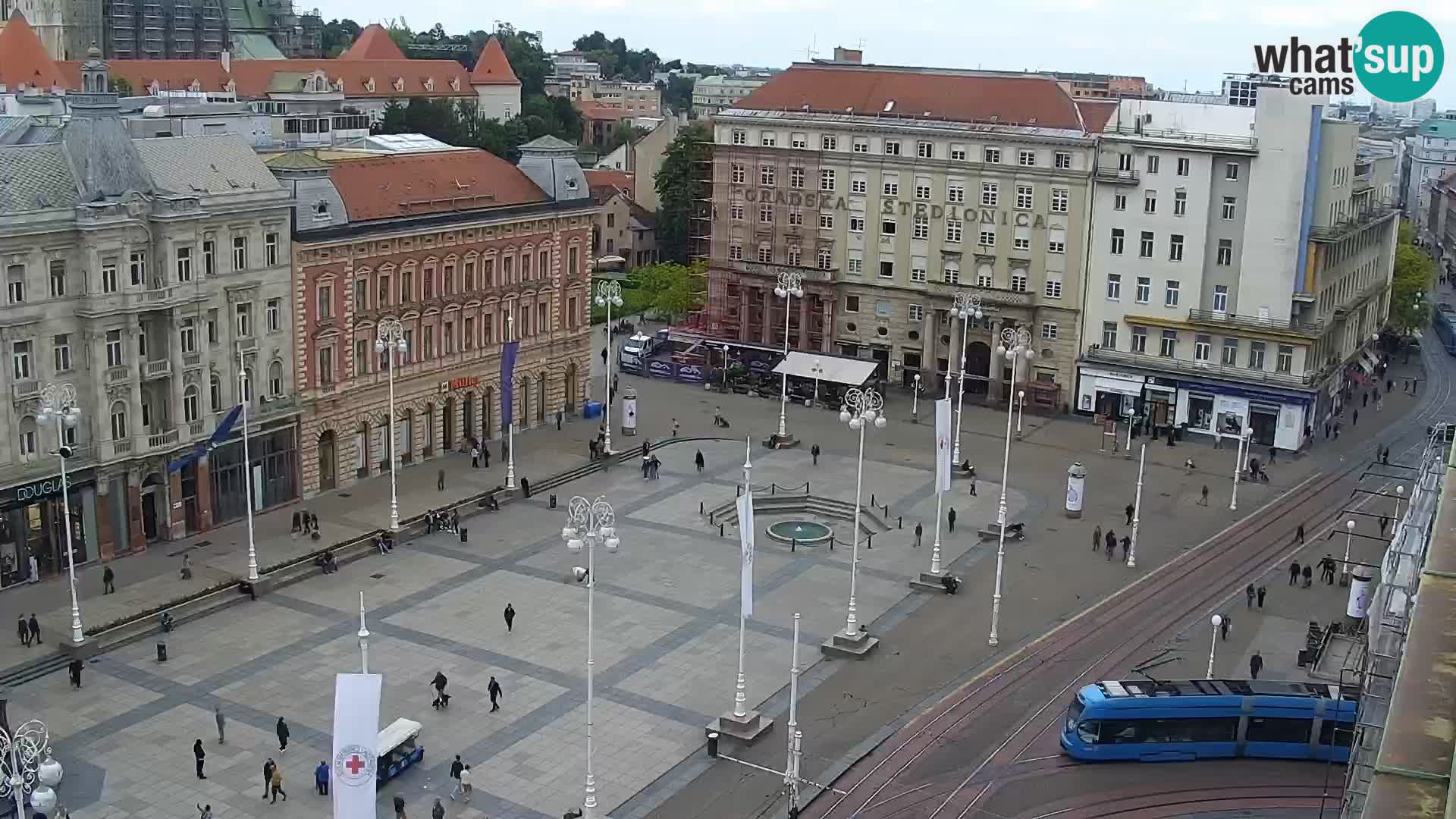 Webcam Zagreb – Plaza Ban Jelačić