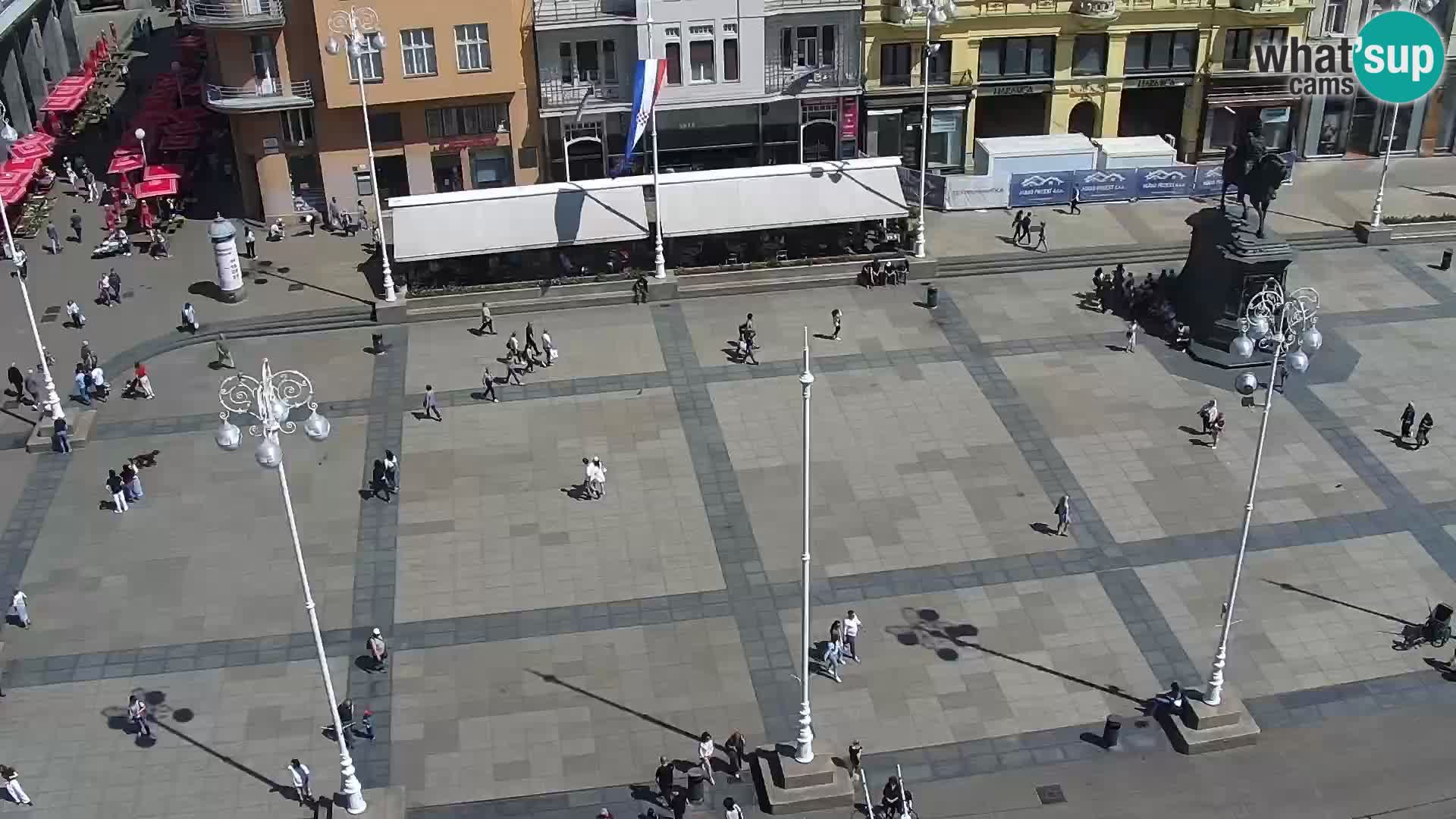 Web kamera Zagreb – Trg Bana Jelačića