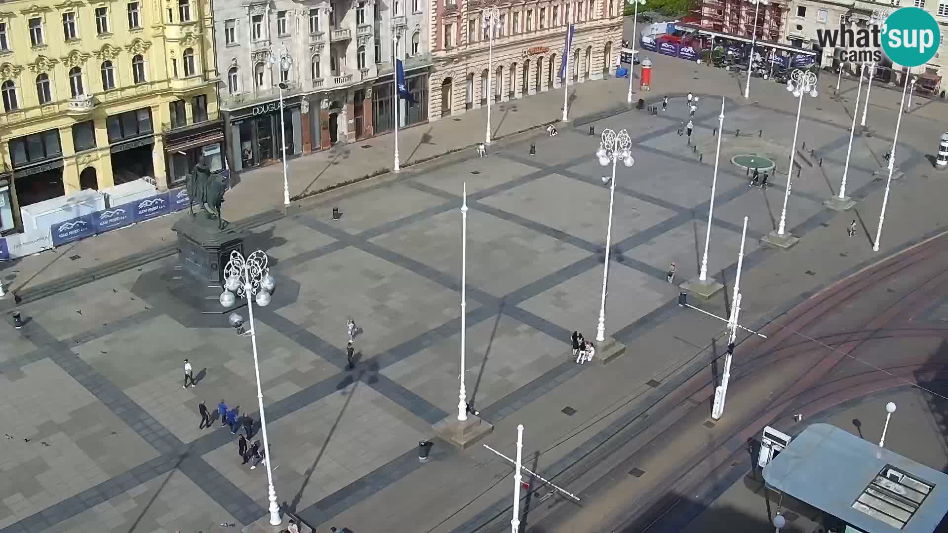 LIVE Webcam Zagreb Hotel Dubrovnik | Ban Jelačić square