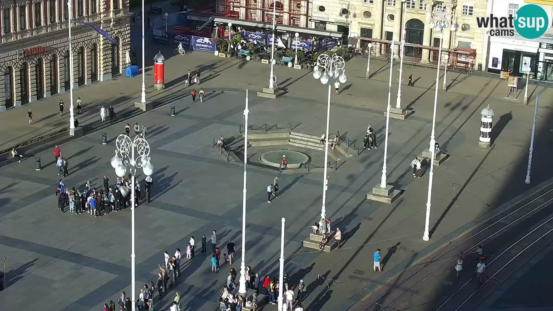 Webcam Zagreb – Ban Jelačić square