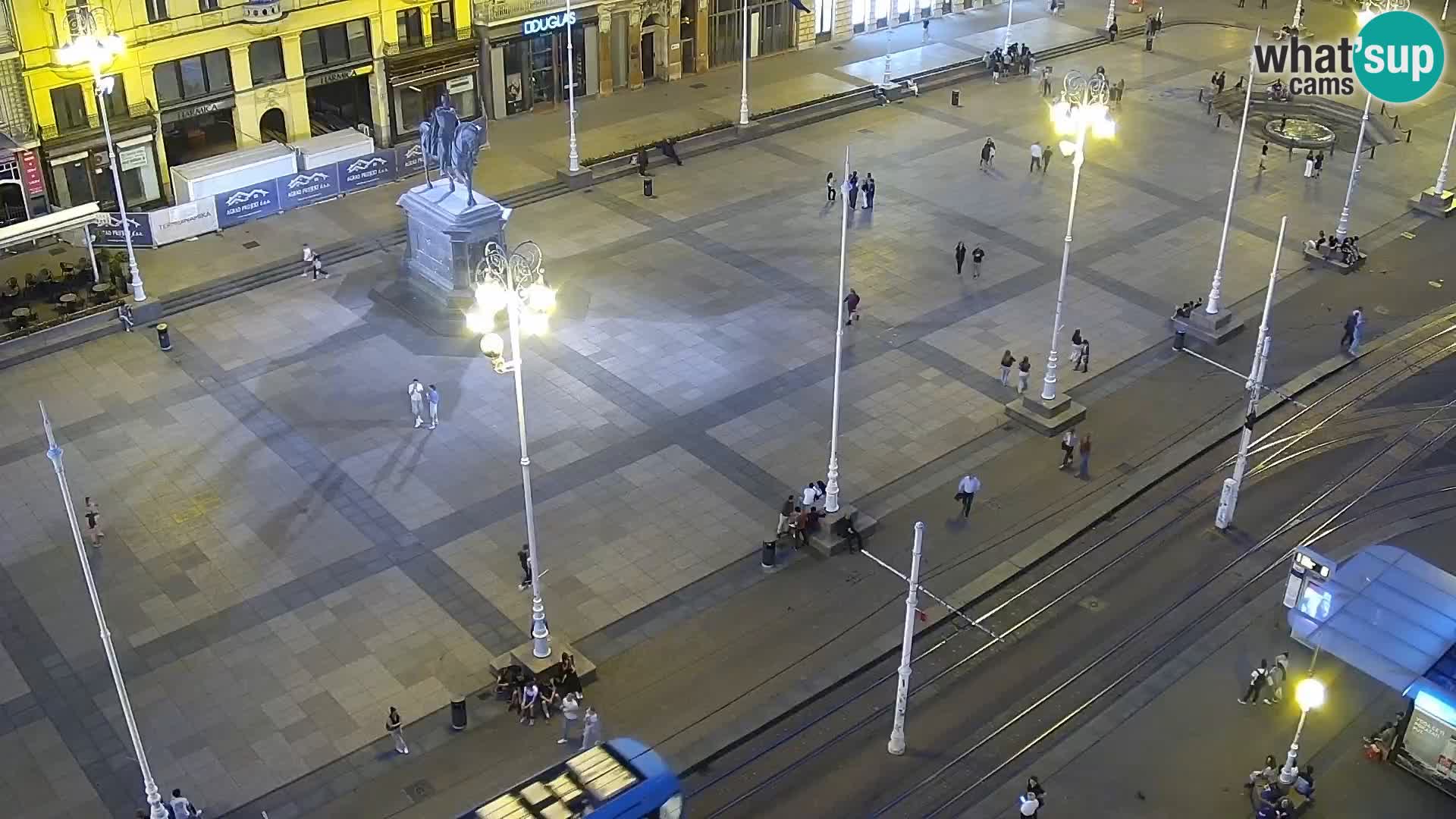 Ban Jelačić live cam Zagreb – Hotel Dubrovnik