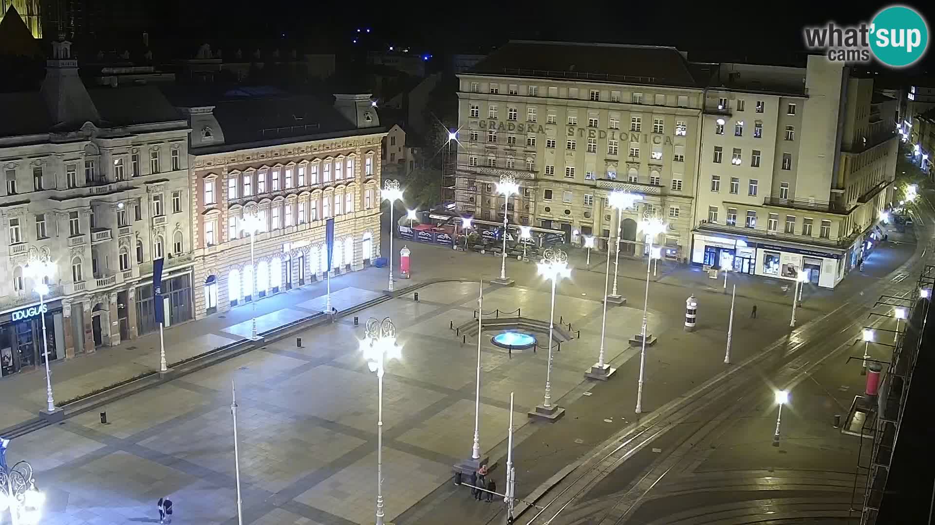 LIVE Webcam Zagreb Hotel Dubrovnik | Ban Jelačić square
