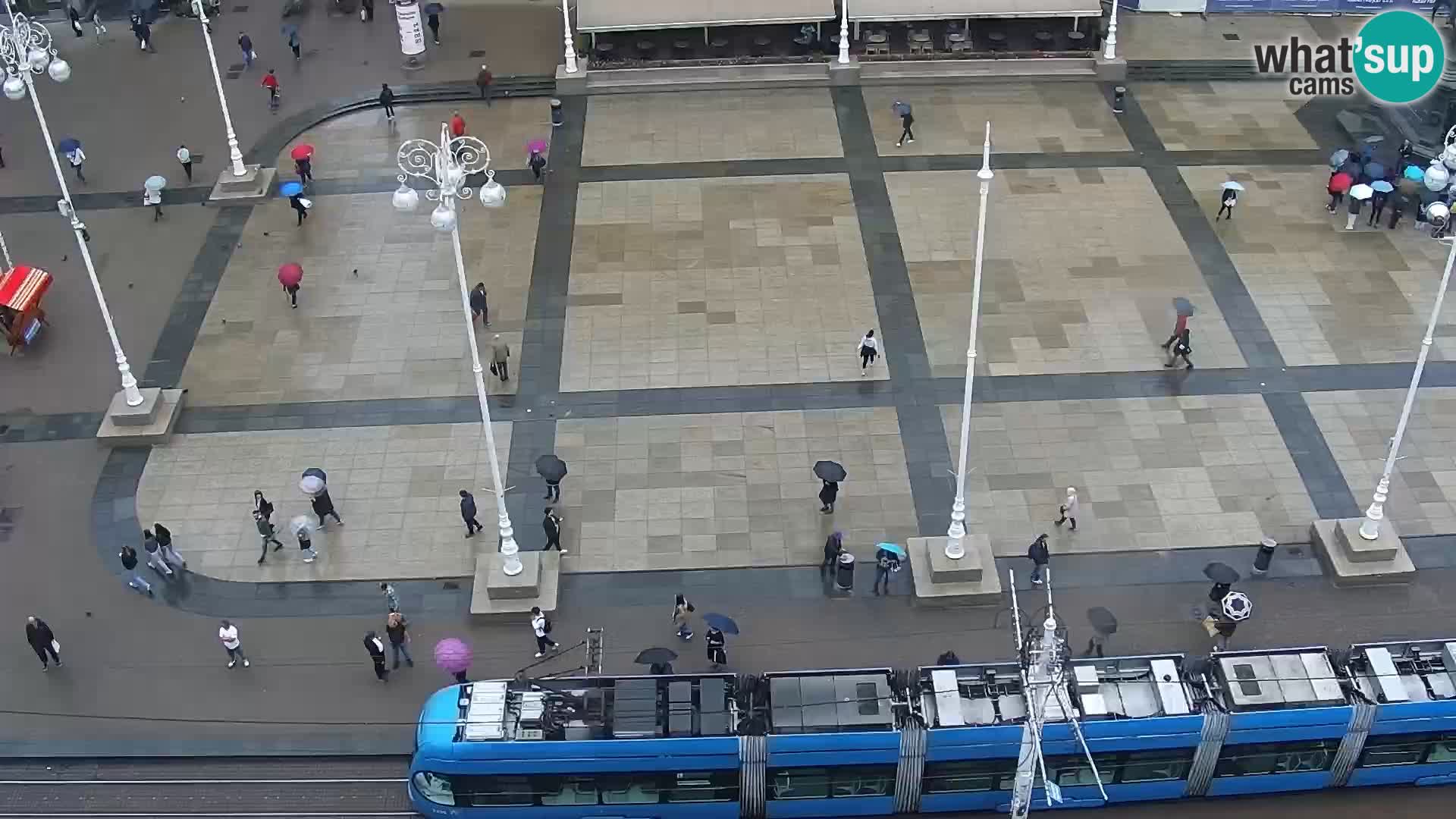 LIVE Webcam Zagreb Hotel Dubrovnik | Ban Jelačić square