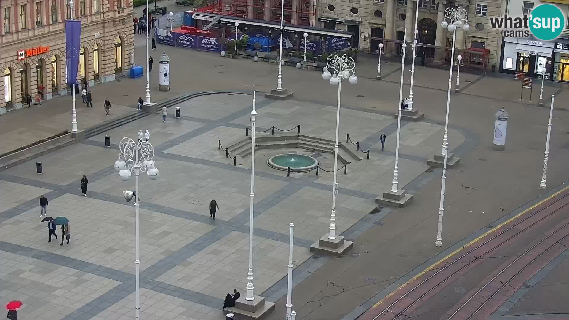 Webcam Zagreb – Plaza Ban Jelačić