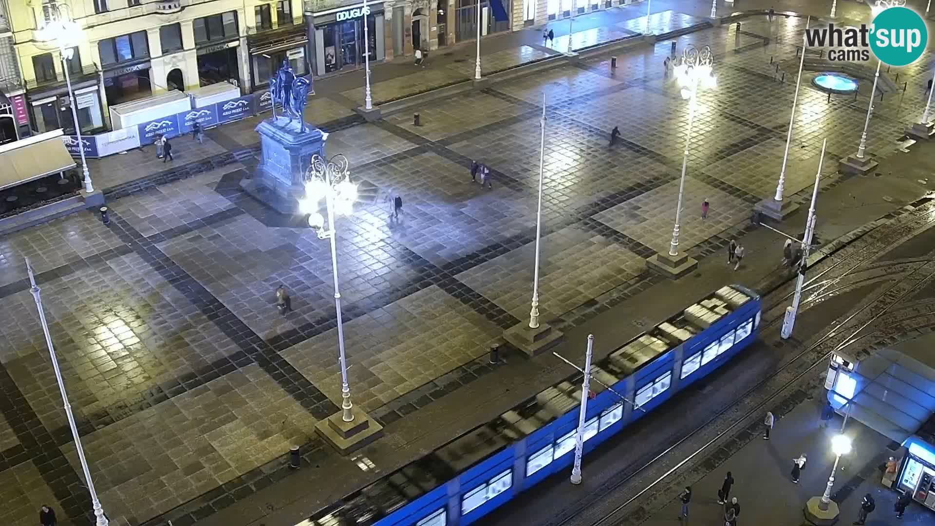 Ban Jelačić live cam Zagreb – Hotel Dubrovnik