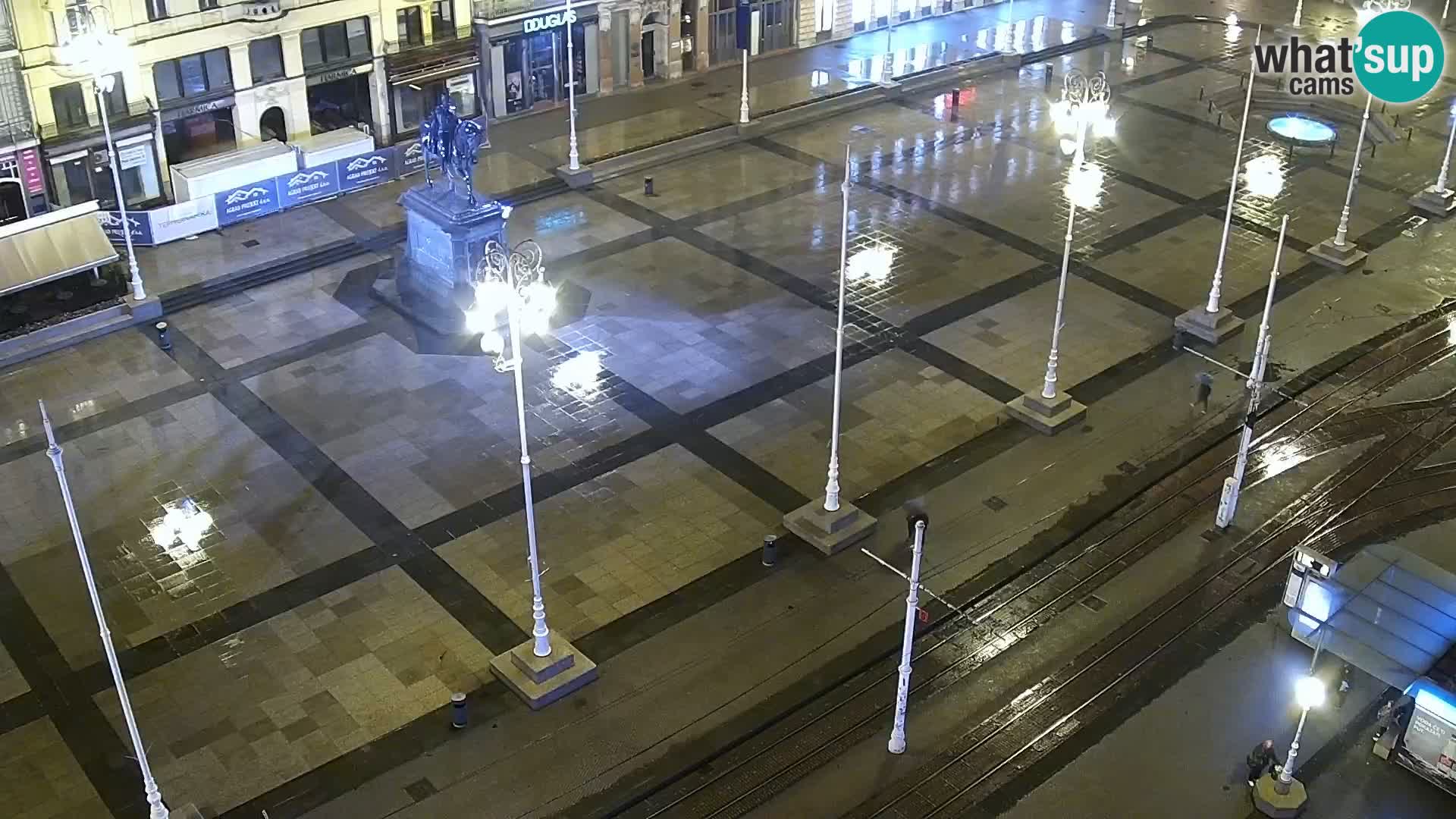 Webcam live Zagreb – Piazza Ban Jelačić
