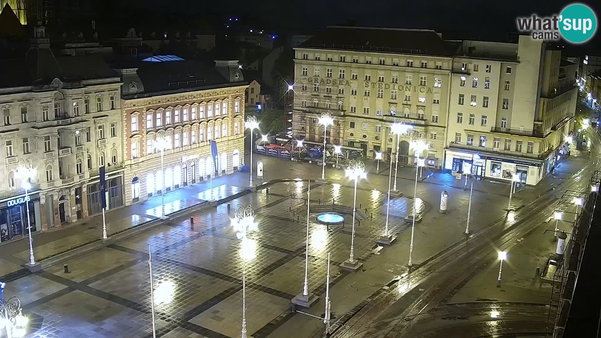 Webcam Zagreb – Ban Jelačić square