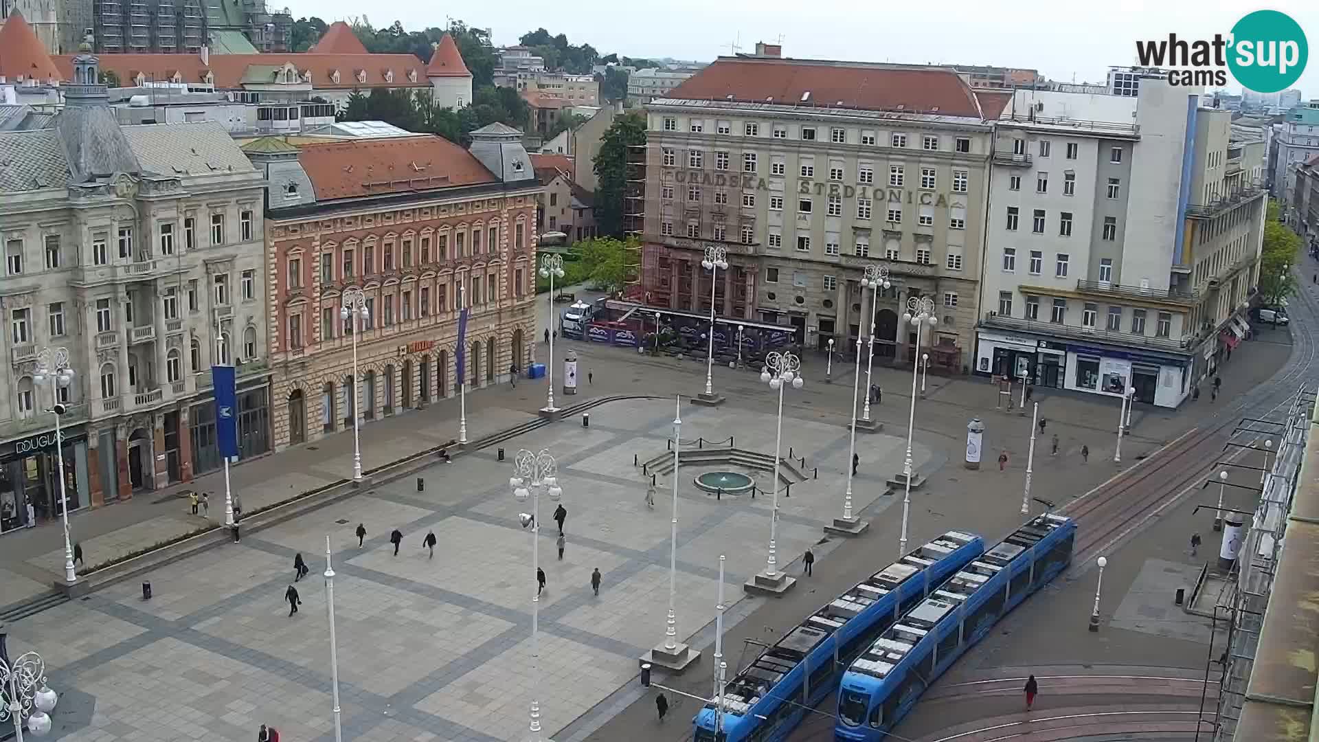 Ban Jelačić live cam Zagreb – Hotel Dubrovnik