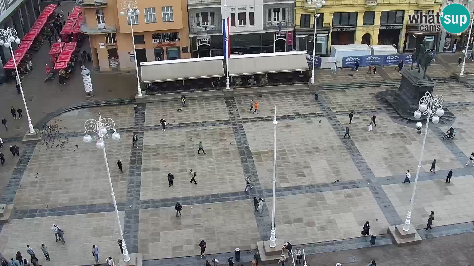 Ban Jelačić live cam Zagreb – Hotel Dubrovnik