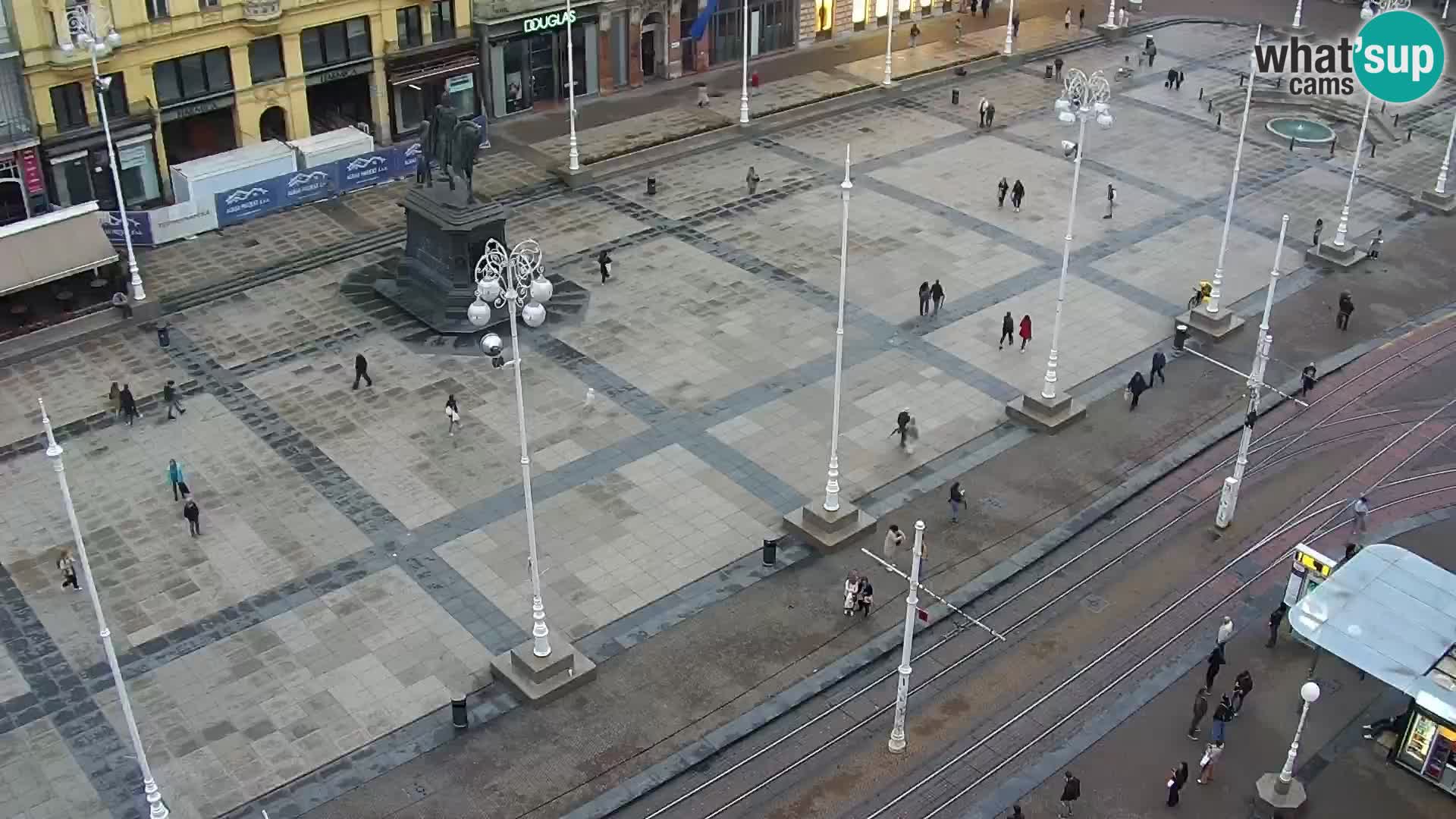 Webcam Zagreb – Ban Jelačić square