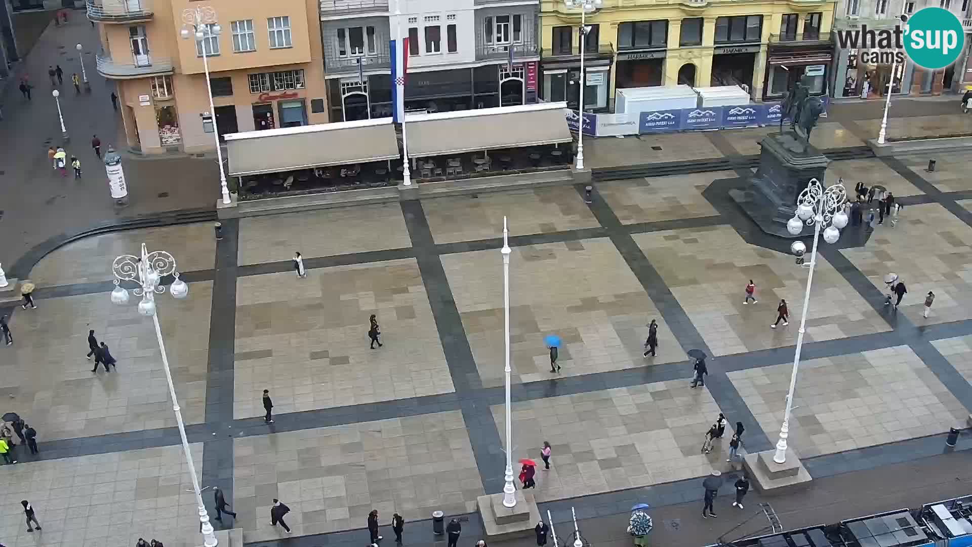 Webcam Zagreb – Ban Jelačić square
