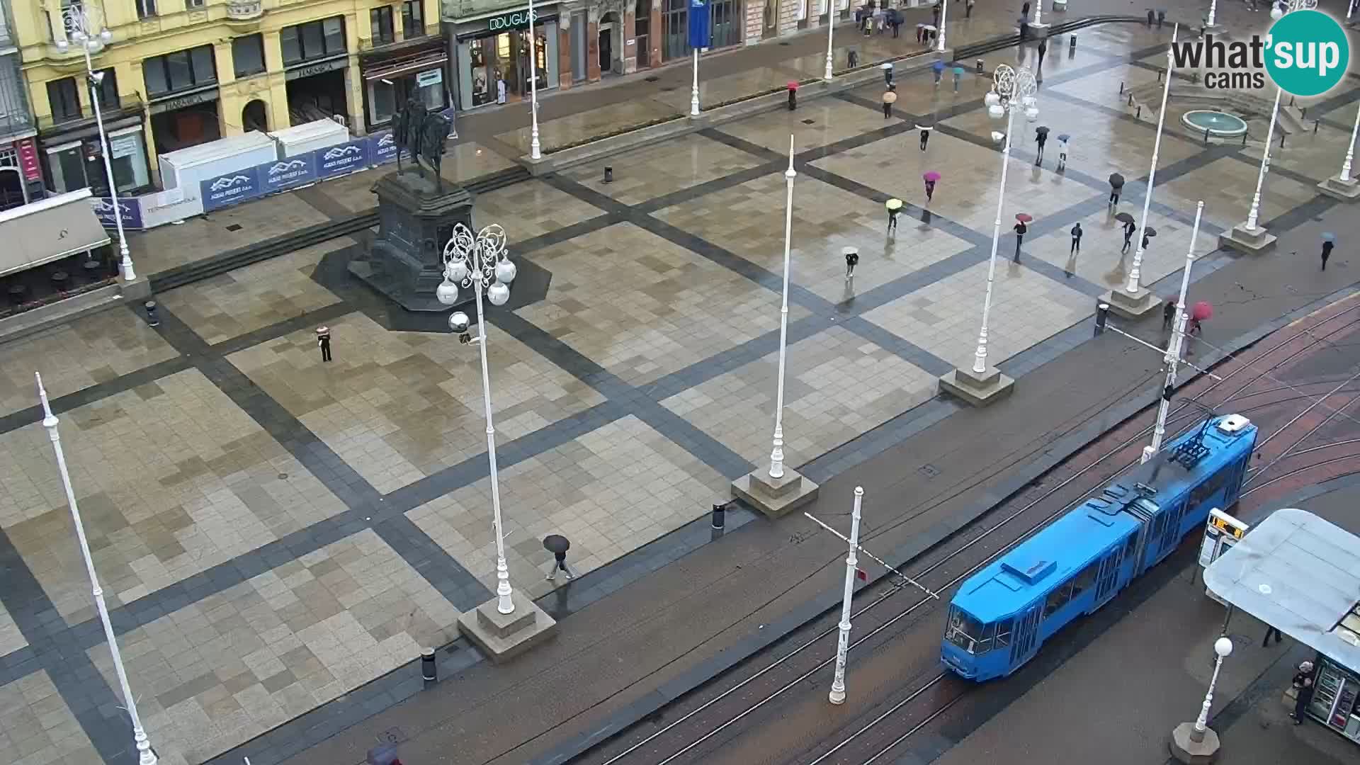 Ban Jelačić live cam Zagreb – Hotel Dubrovnik