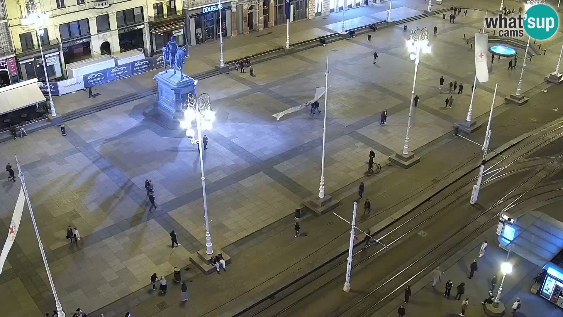 Zagreb -Trg Bana Jelačića