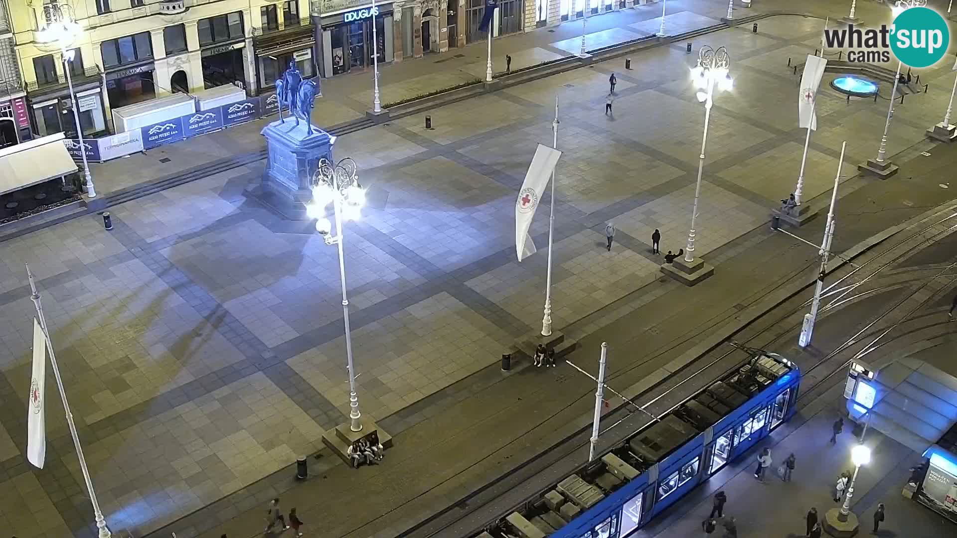 Webcam Zagreb – Ban Jelačić square