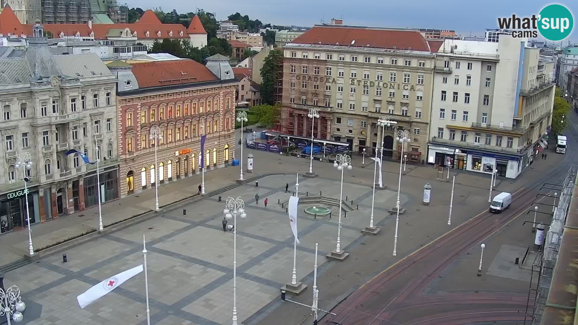Webcam Zagreb – Plaza Ban Jelačić