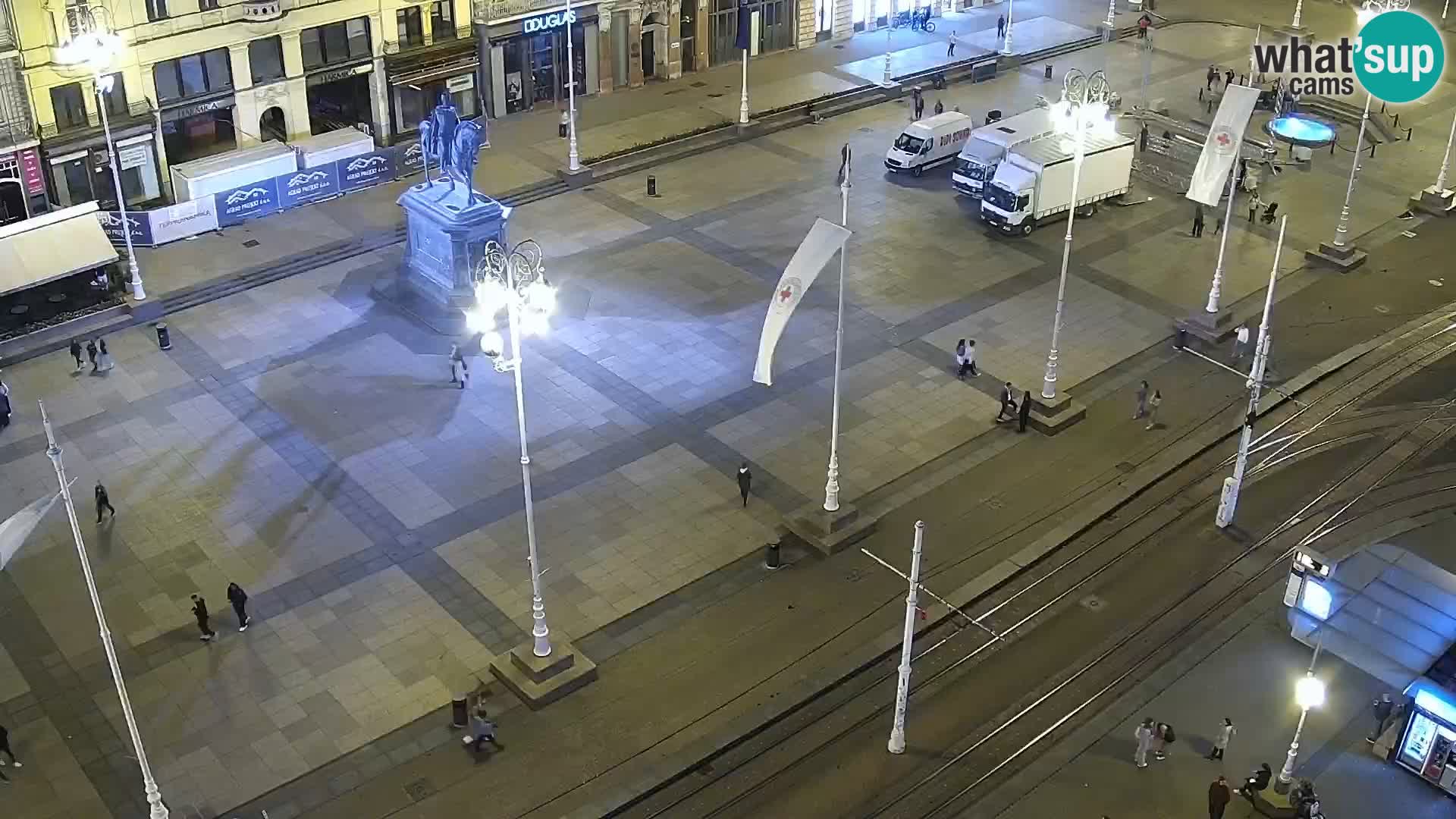 Piazza Ban Jelačić livecam Zagreb – Hotel Dubrovnik