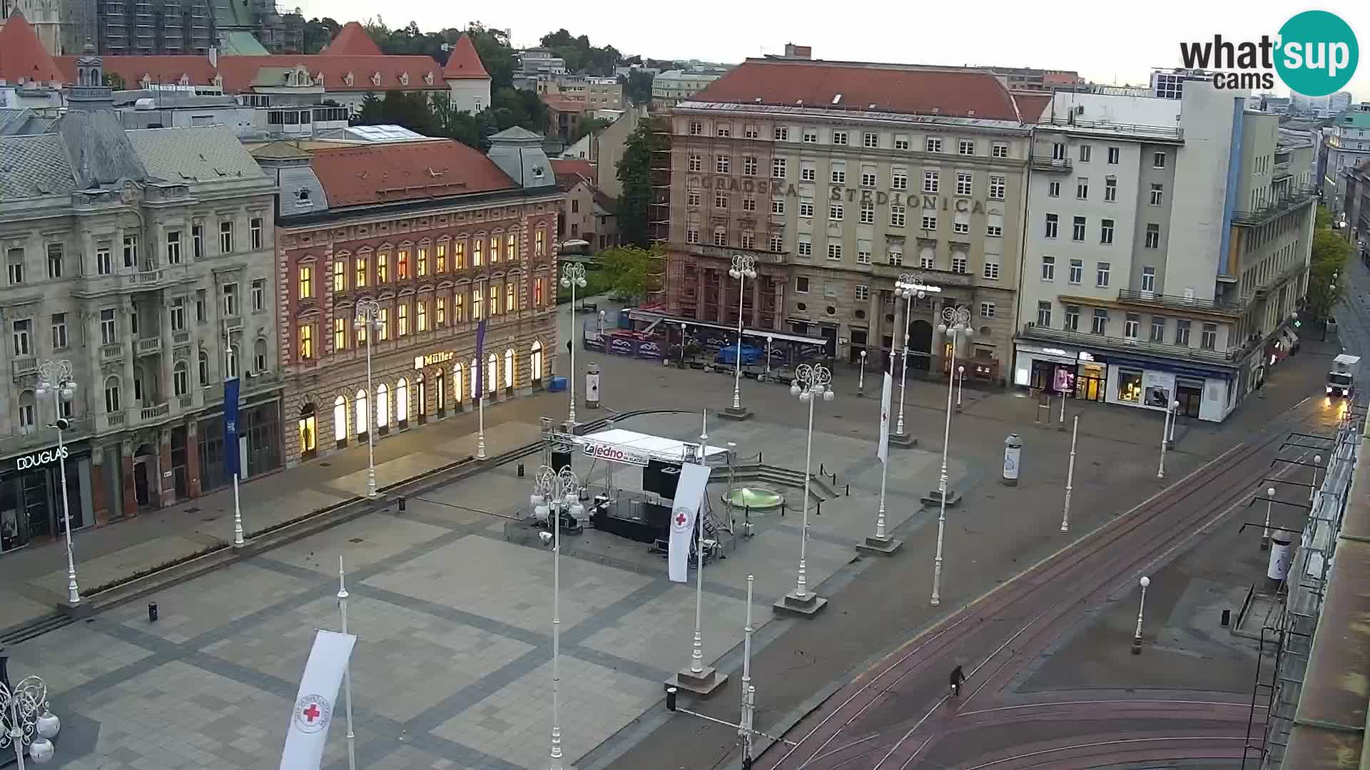 Webcam Zagreb – Carré Ban Jelačić