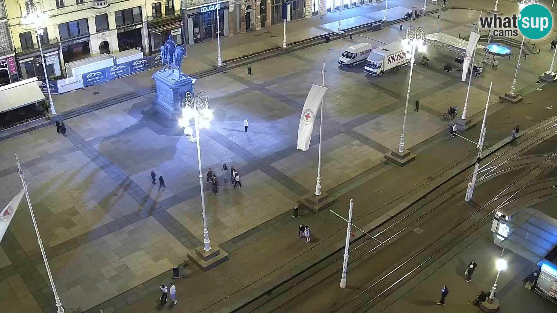 Webcam Zagreb – Ban Jelačić square