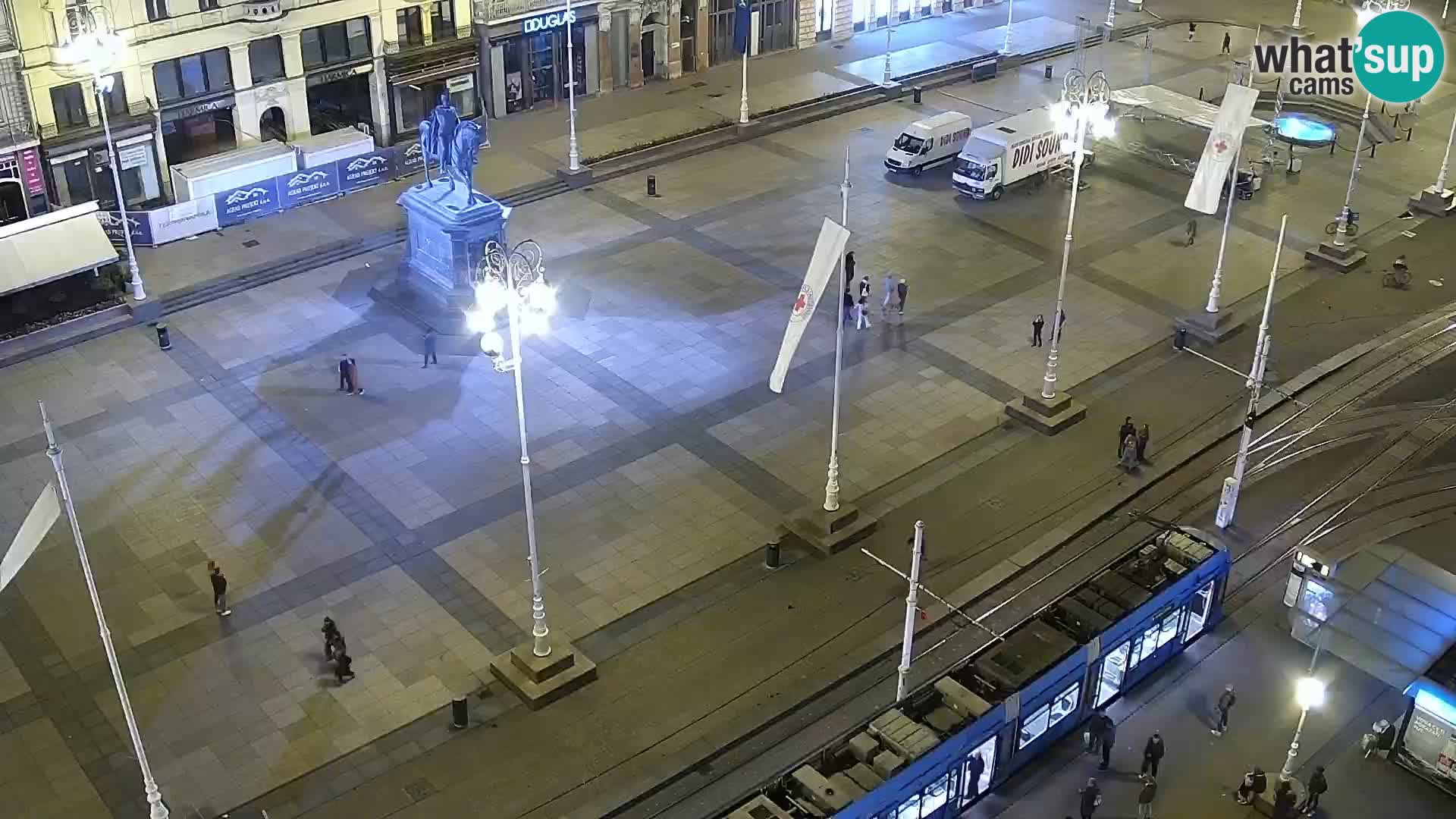 Ban Jelačić live cam Zagreb – Hotel Dubrovnik