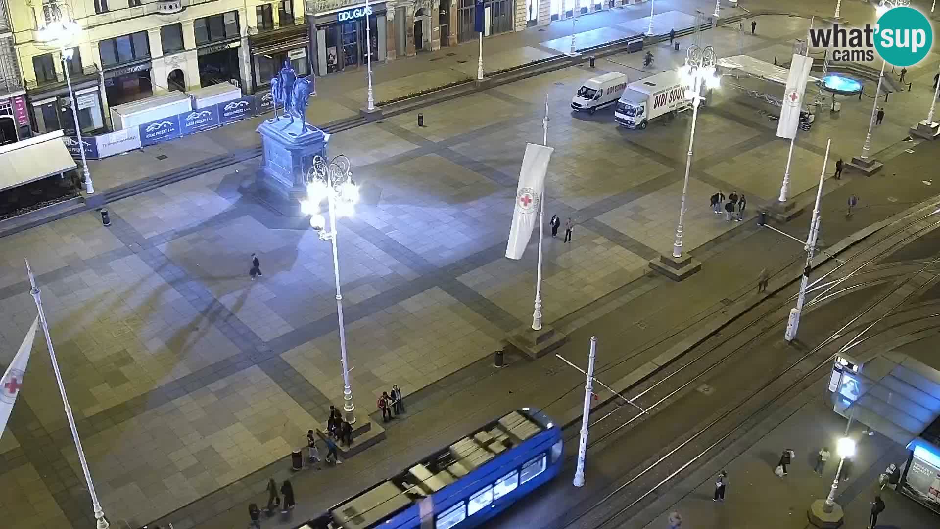 Ban Jelačić live cam Zagreb – Hotel Dubrovnik