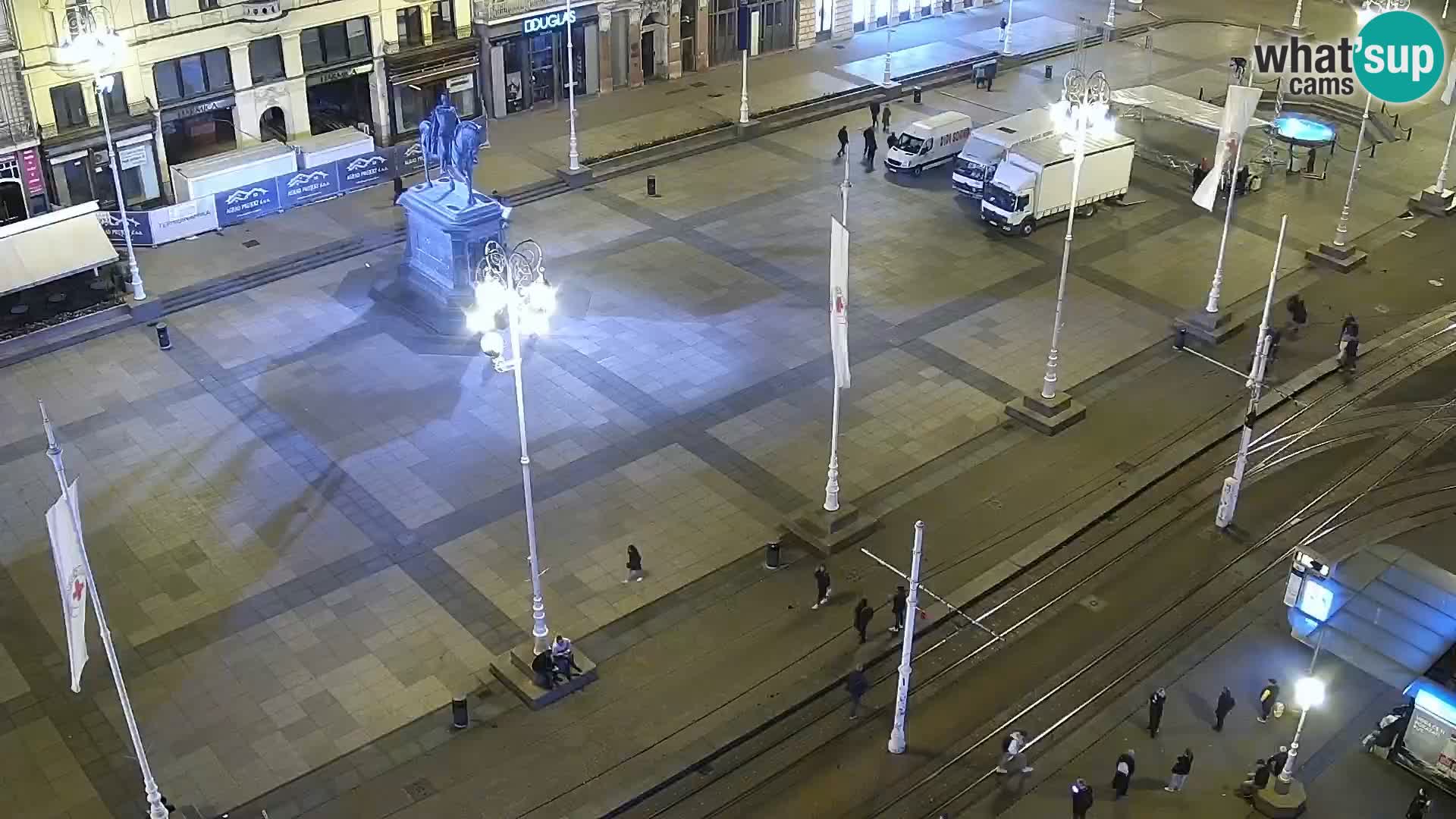 Ban Jelačić live cam Zagreb – Hotel Dubrovnik