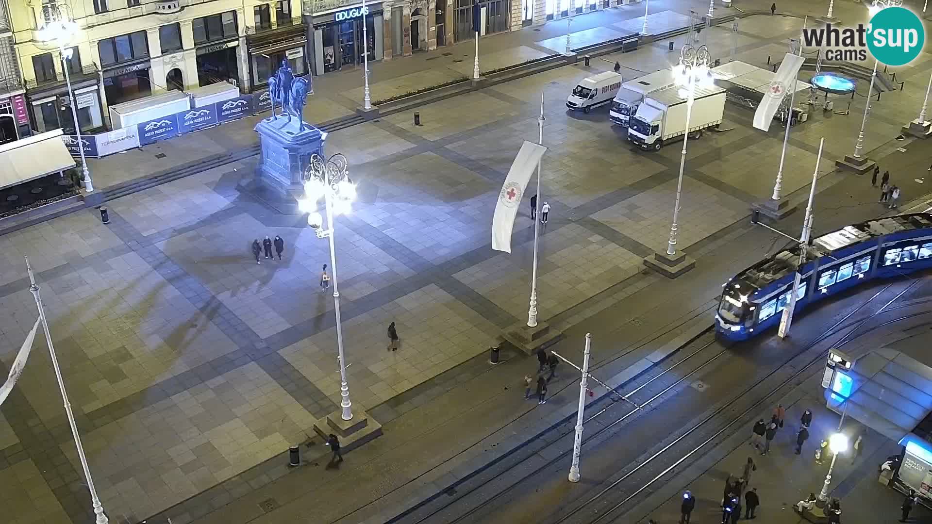 Piazza Ban Jelačić livecam Zagreb – Hotel Dubrovnik