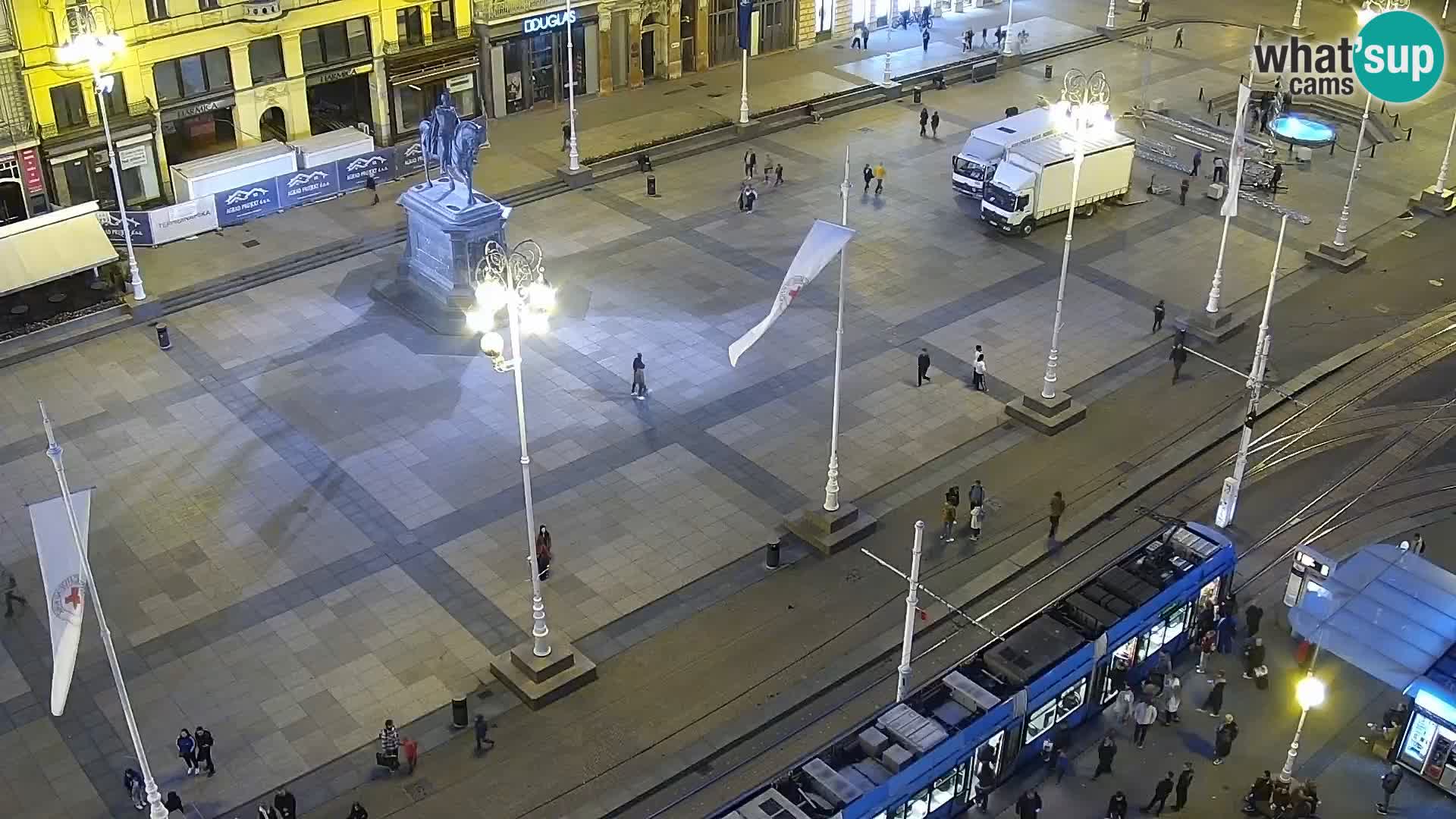 Web kamera Zagreb – Trg Bana Jelačića