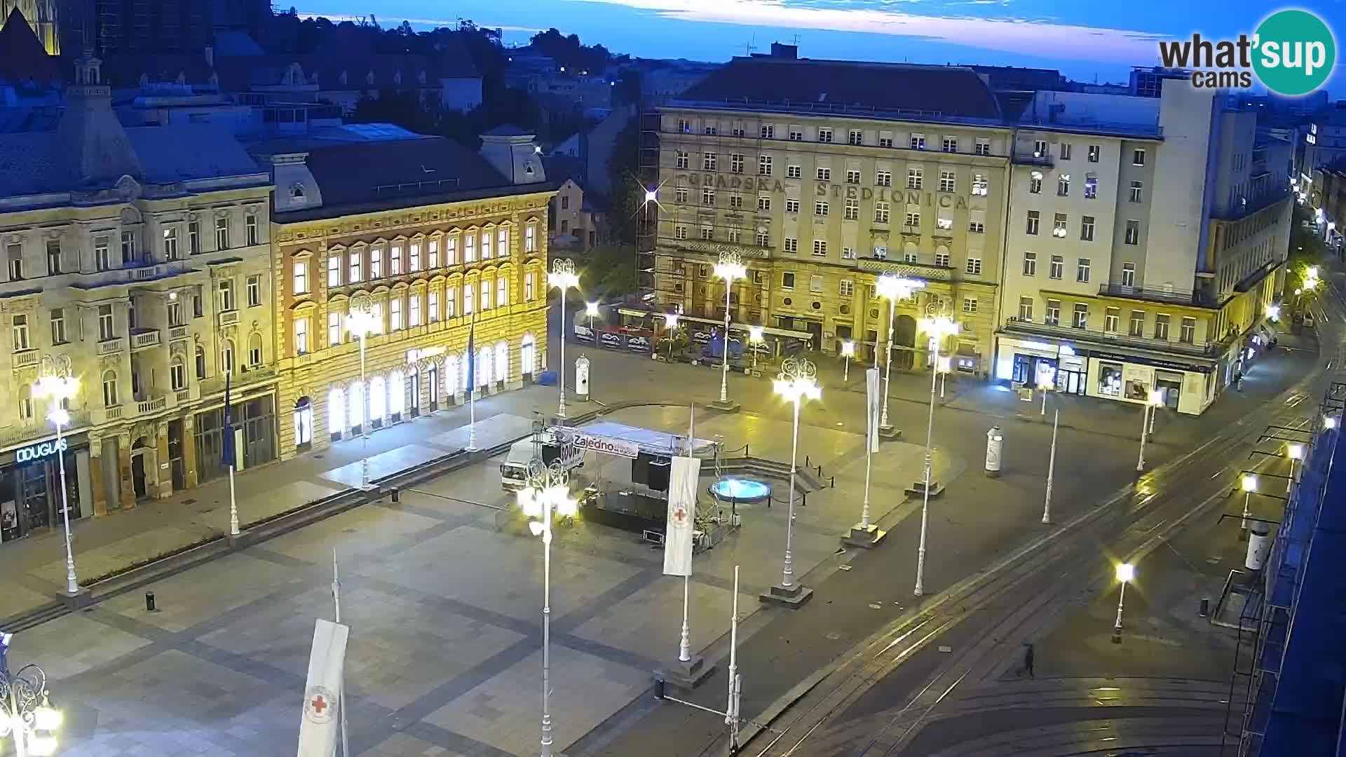 Webcam Zagreb – Plaza Ban Jelačić