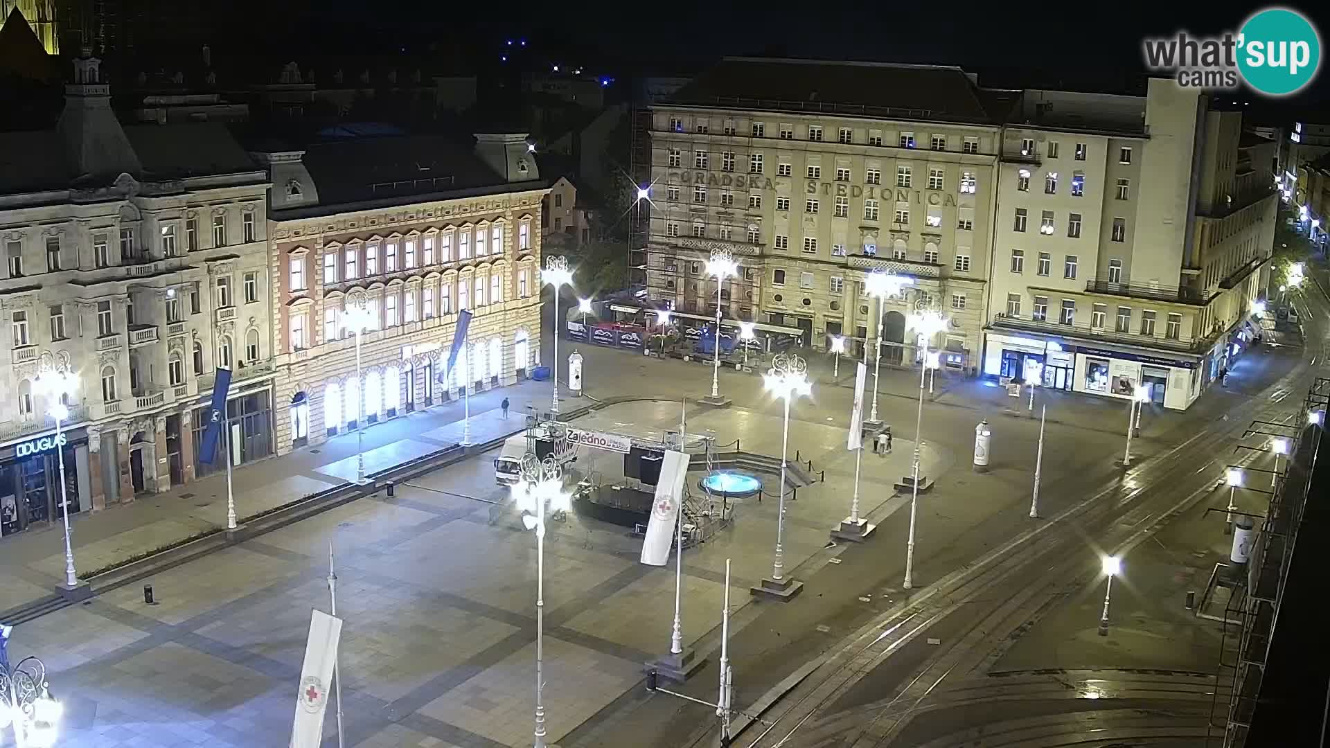 Webcam Zagreb – Plaza Ban Jelačić