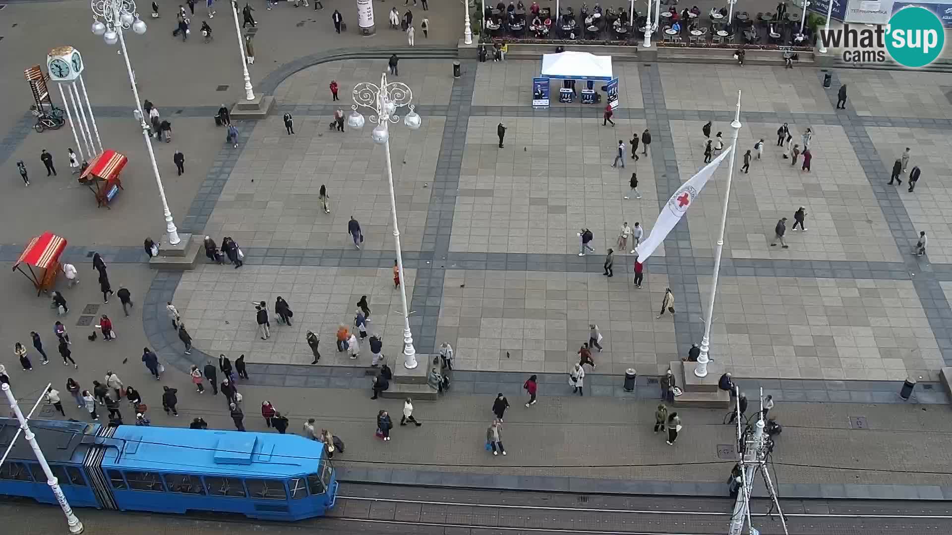 Zagreb – Bana Jelačića square panorama