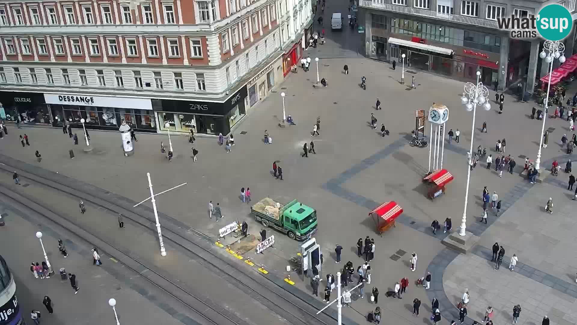 Zagreb -Trg Bana Jelačića