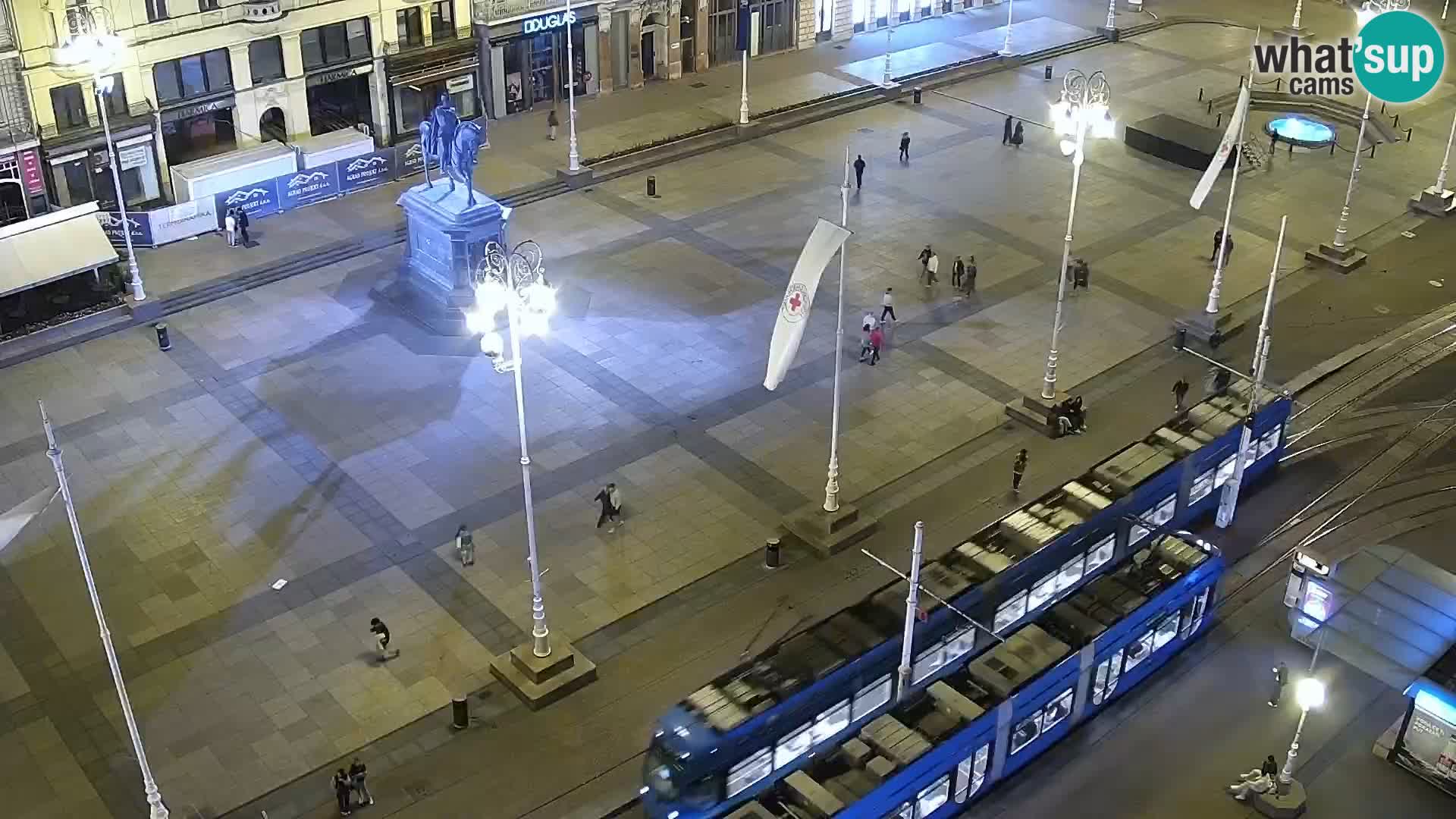 LIVE Webcam Zagreb Hotel Dubrovnik | Ban Jelačić square