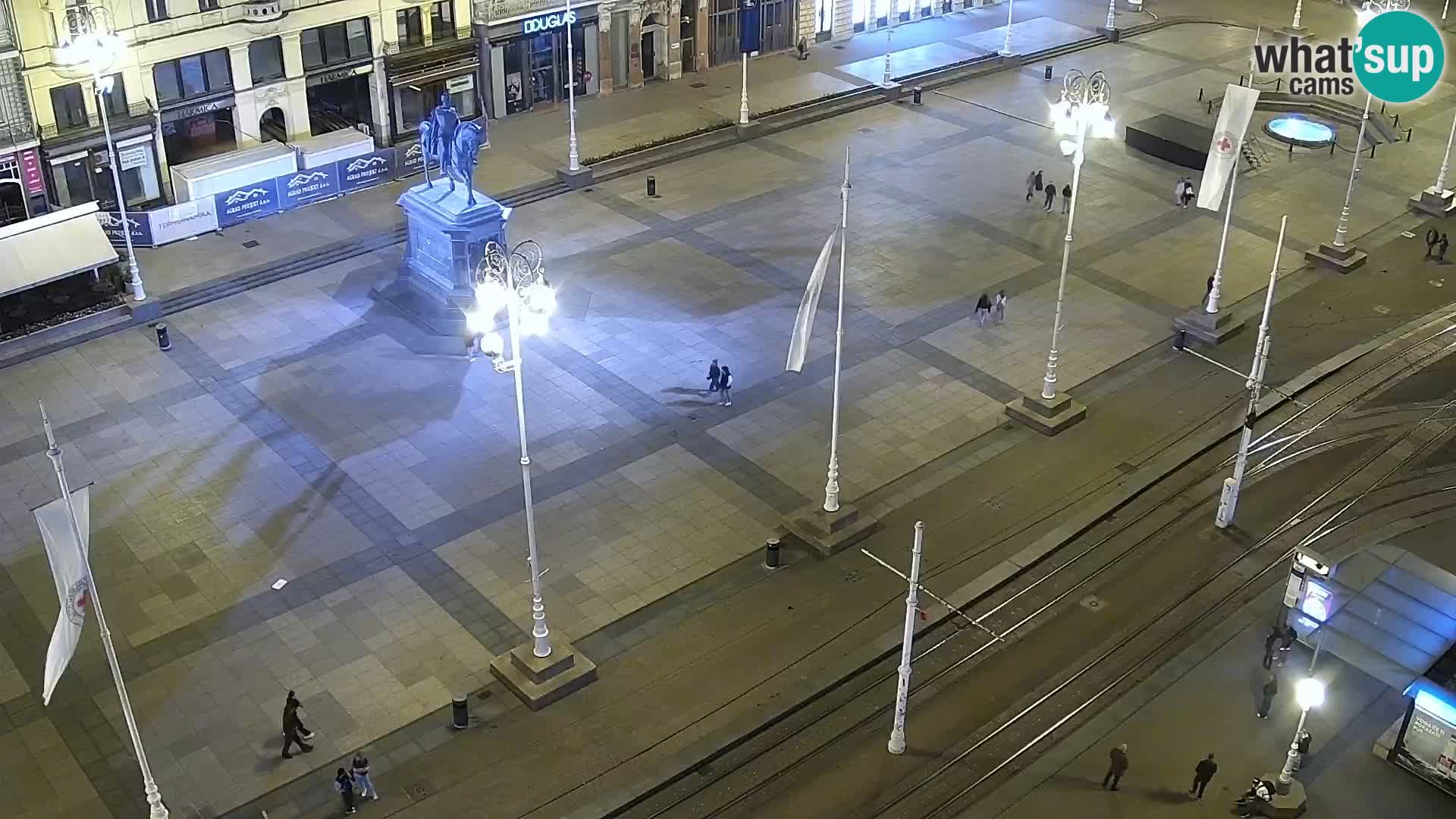Ban Jelačić live cam Zagreb – Hotel Dubrovnik